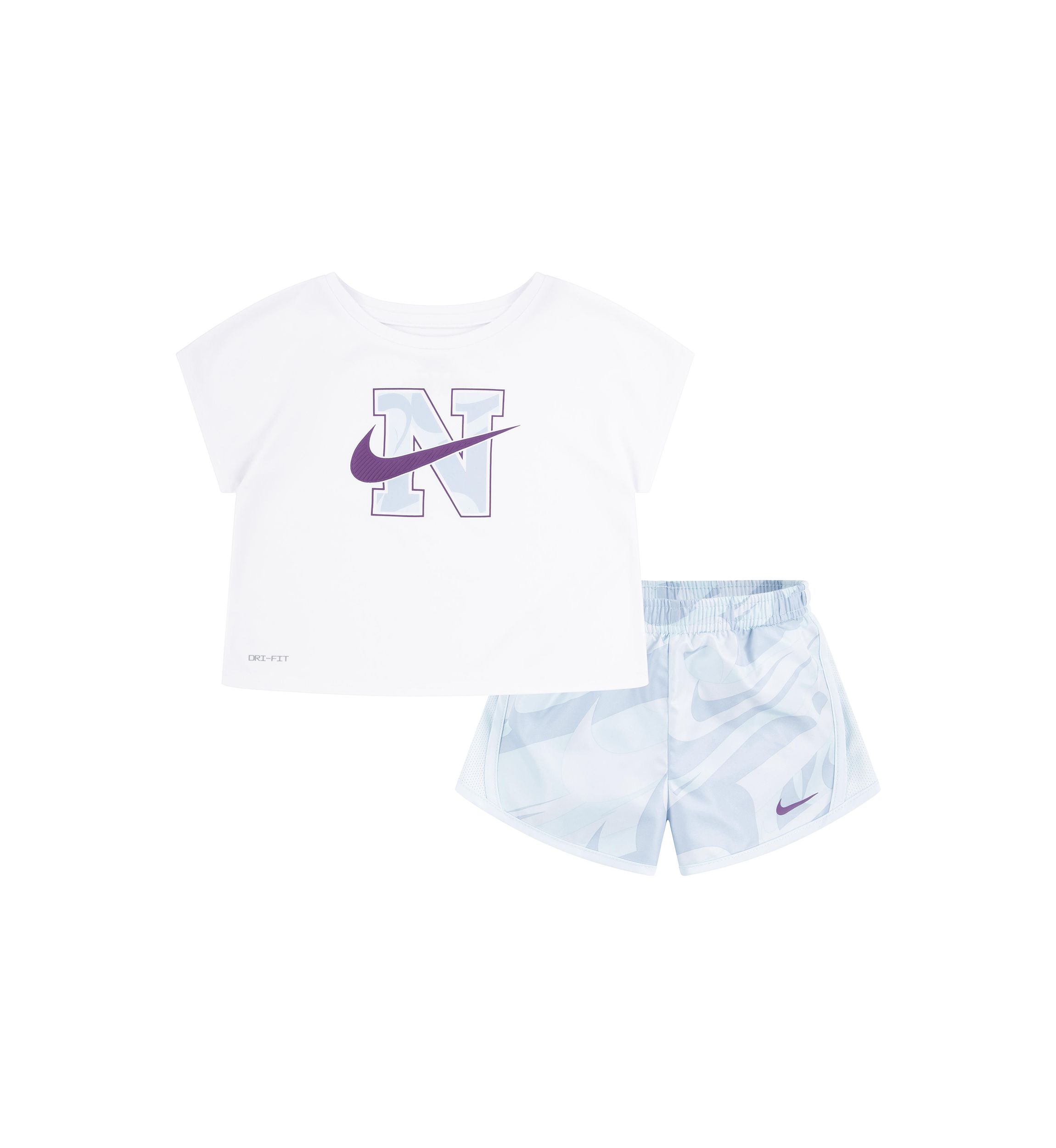 Toddler Girls Prep in Your Step Tempo Graphic T-Shirt and Shorts Set