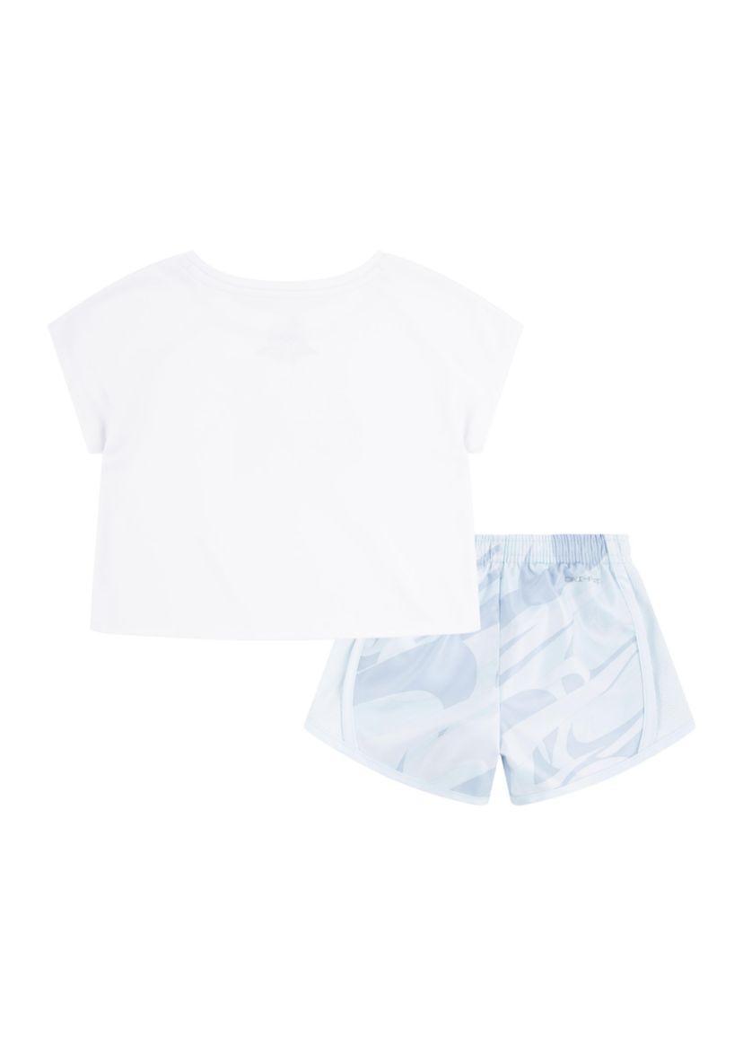 Toddler Girls Prep in Your Step Tempo Graphic T-Shirt and Shorts Set