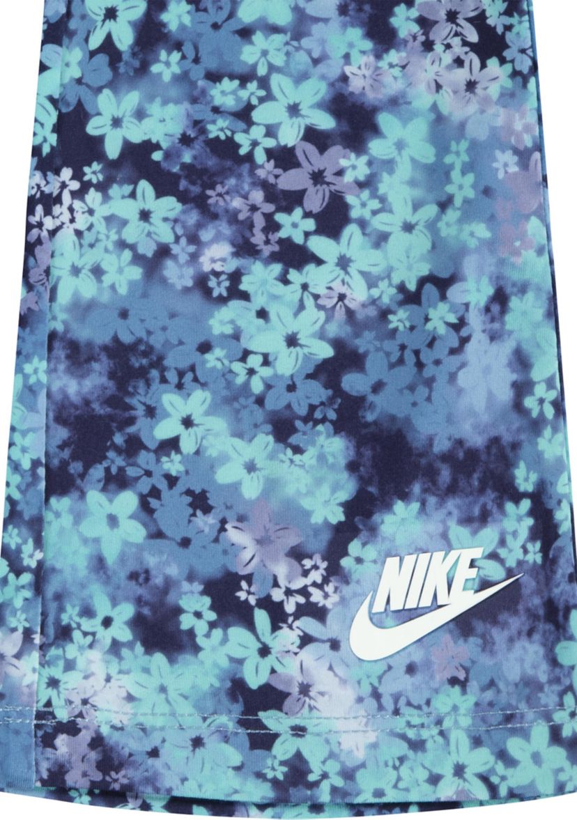 Toddler Girls Jersey Sweatshirt and Printed Flare Leggings