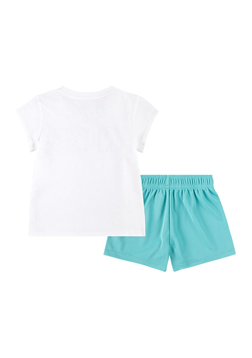 Toddler Girls Femme Pop Graphic T-Shirt and Shorts Set