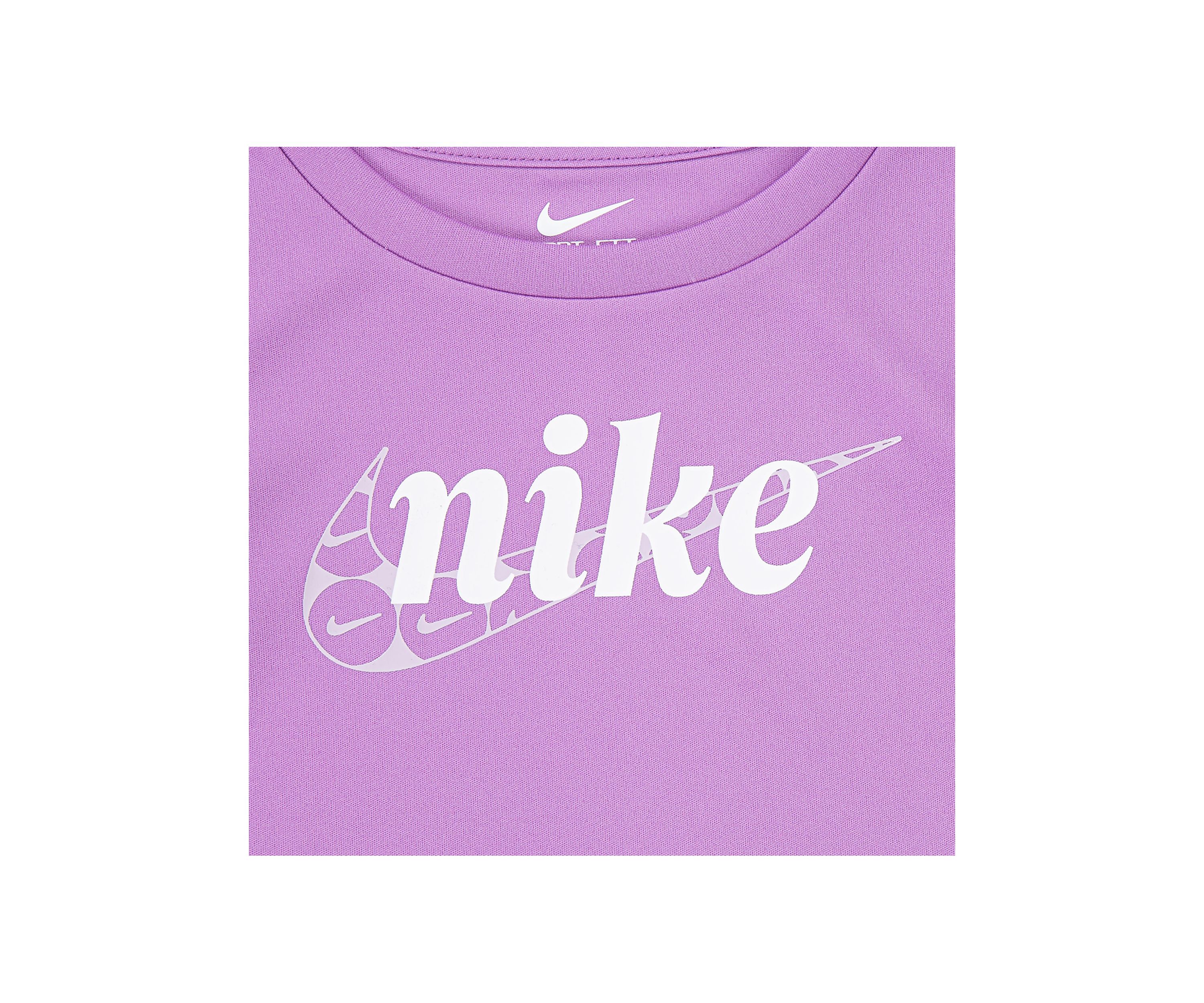 Toddler Girls Dri Fit Graphic T-Shirt and Shorts Set