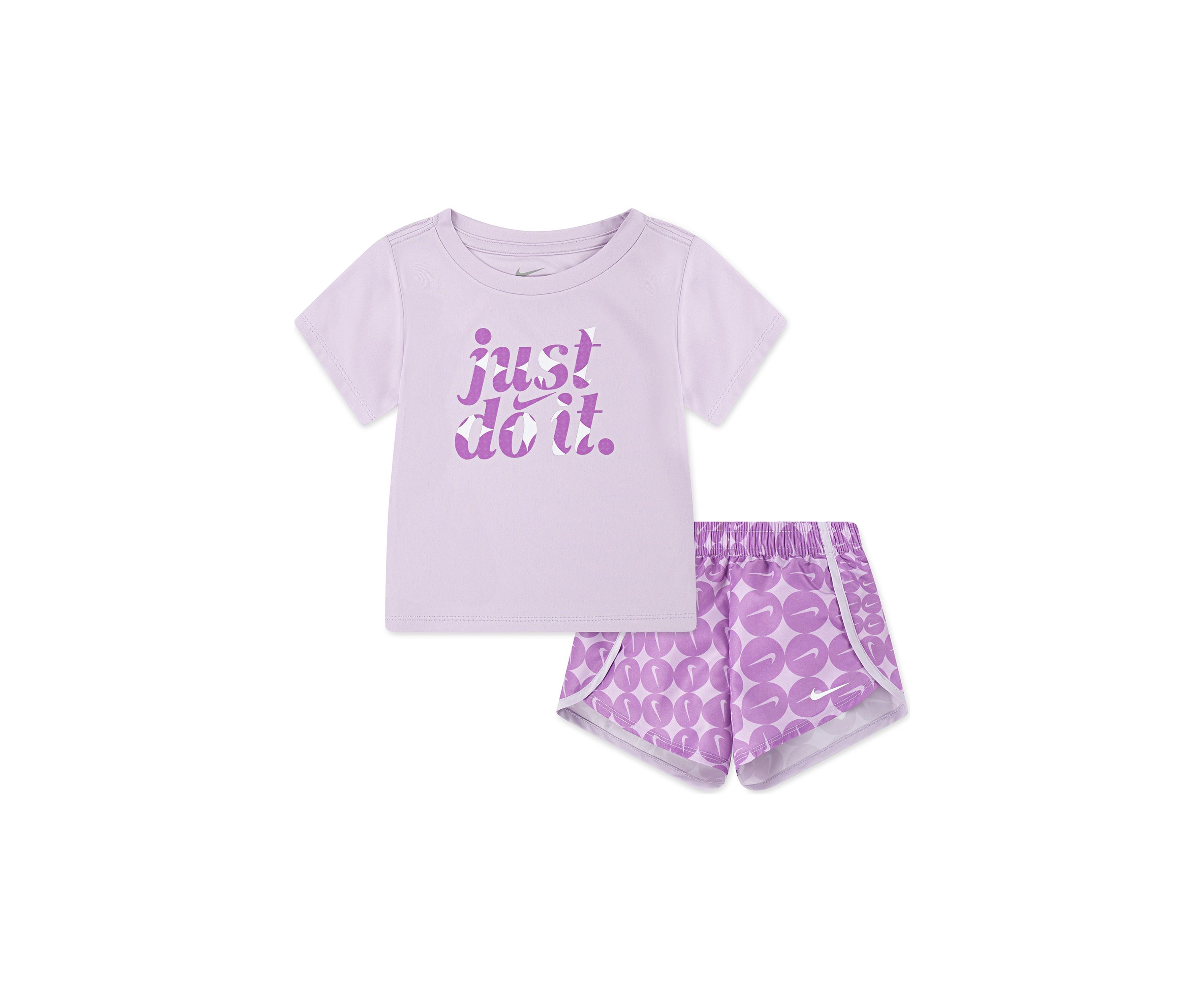 Toddler Girls Graphic T-Shirt and Shorts Set