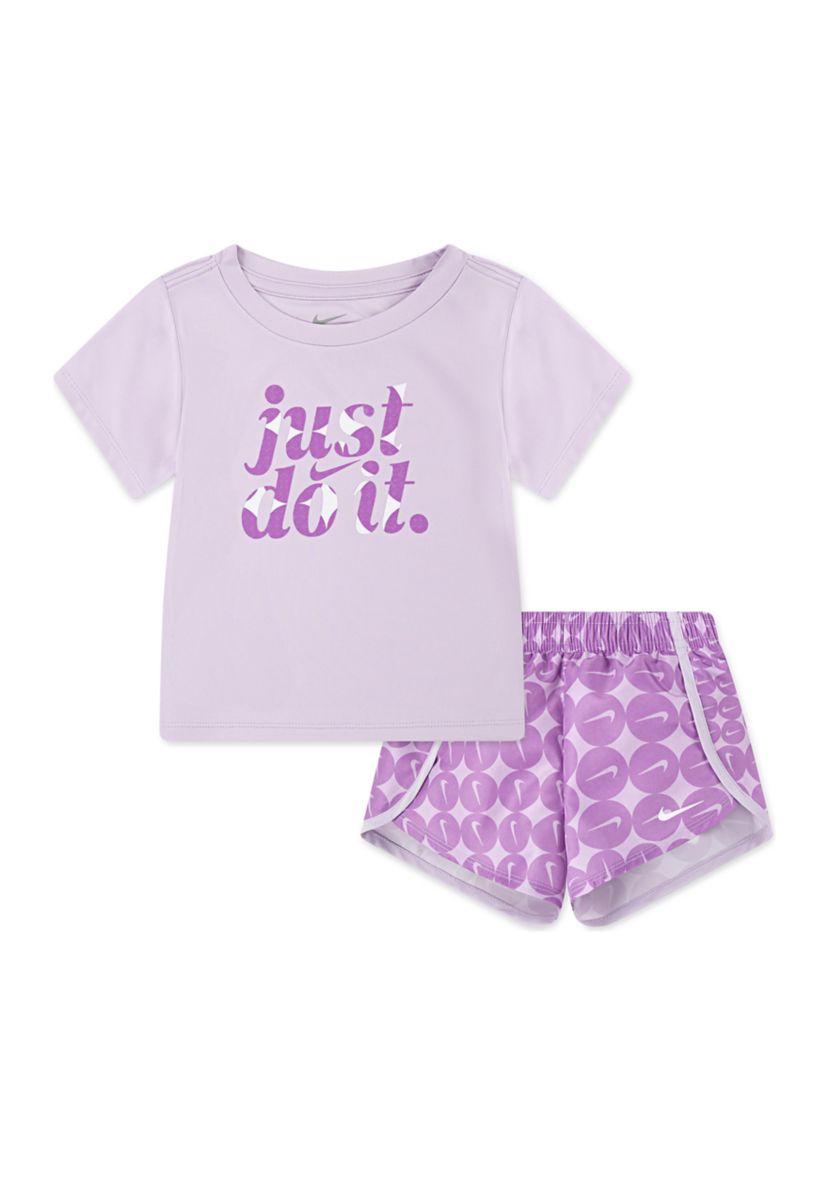 Toddler Girls Graphic T-Shirt and Shorts Set