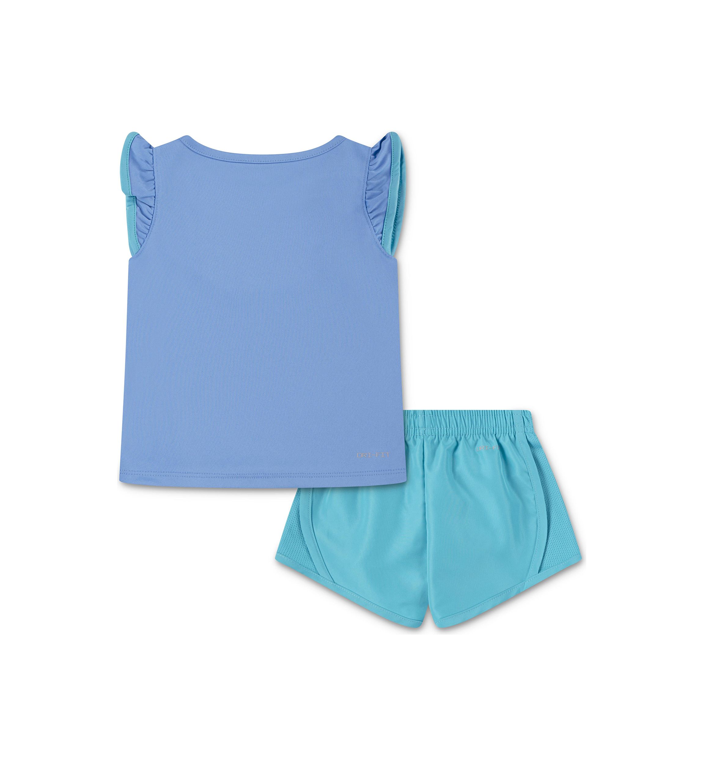 Toddler Girls Dri Fit Interlocked Shirt Set