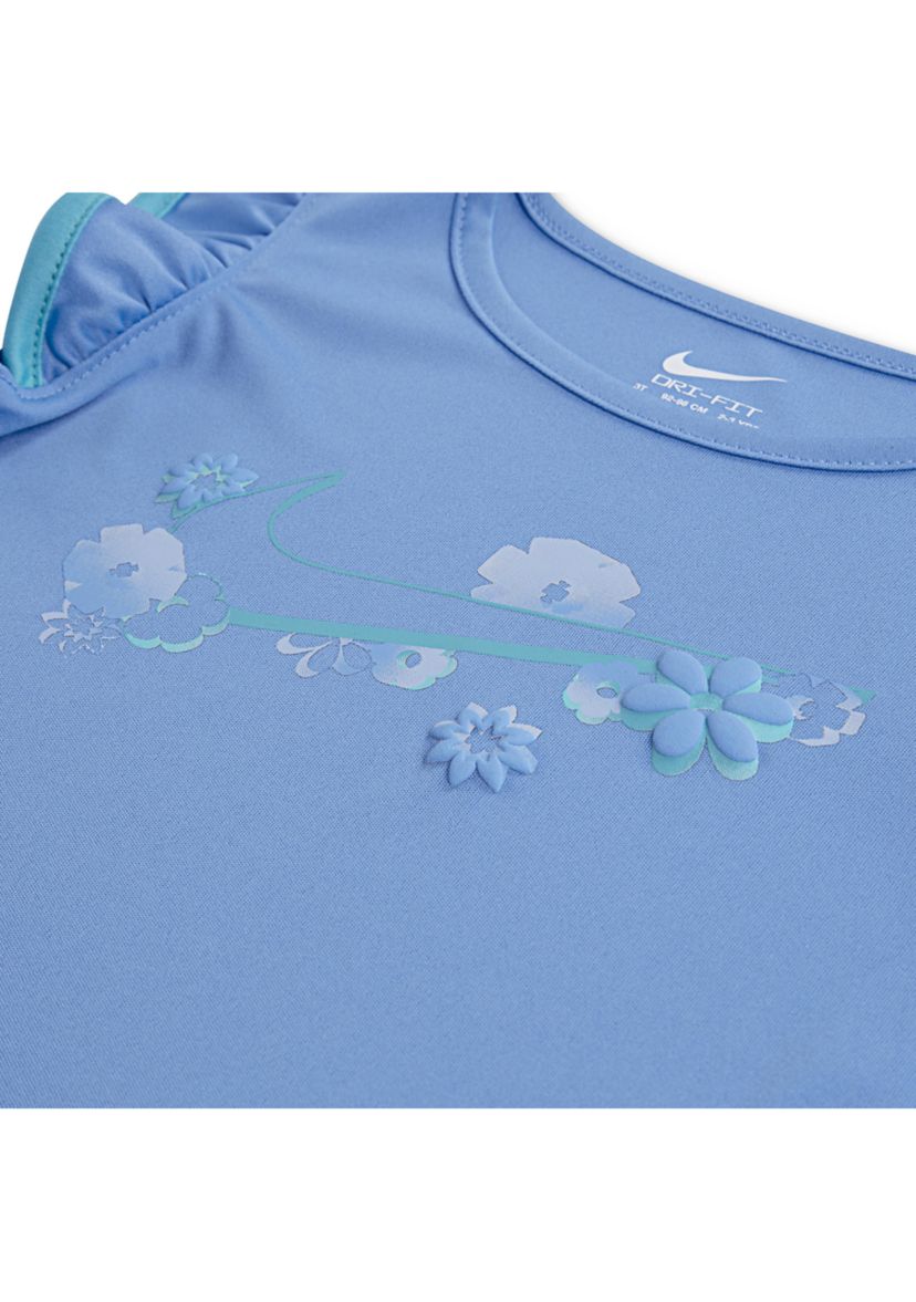 Toddler Girls Dri Fit Interlocked Shirt Set