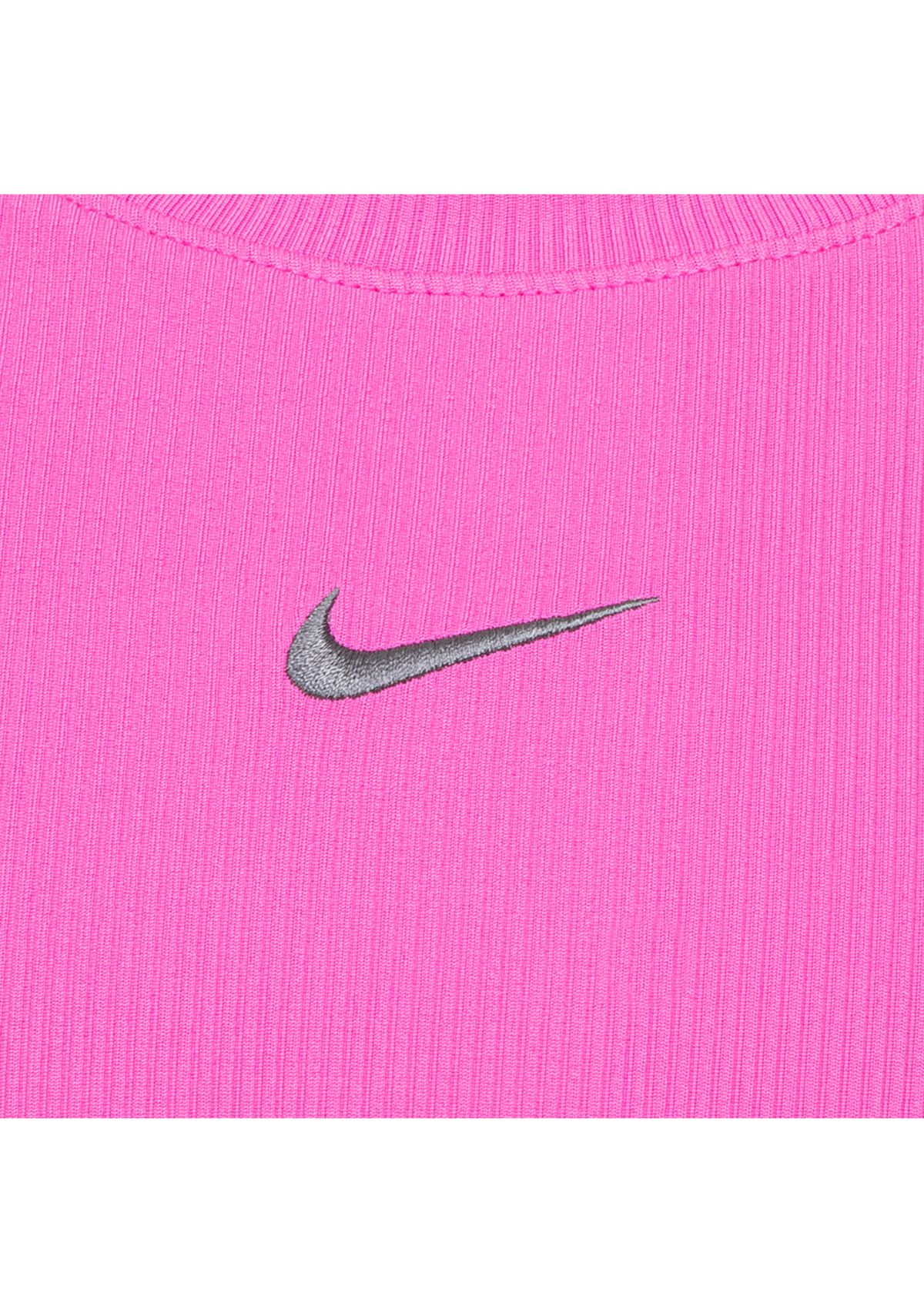 Toddler Girls Ribbed Dri Fit T-Shirt and Shorts Set