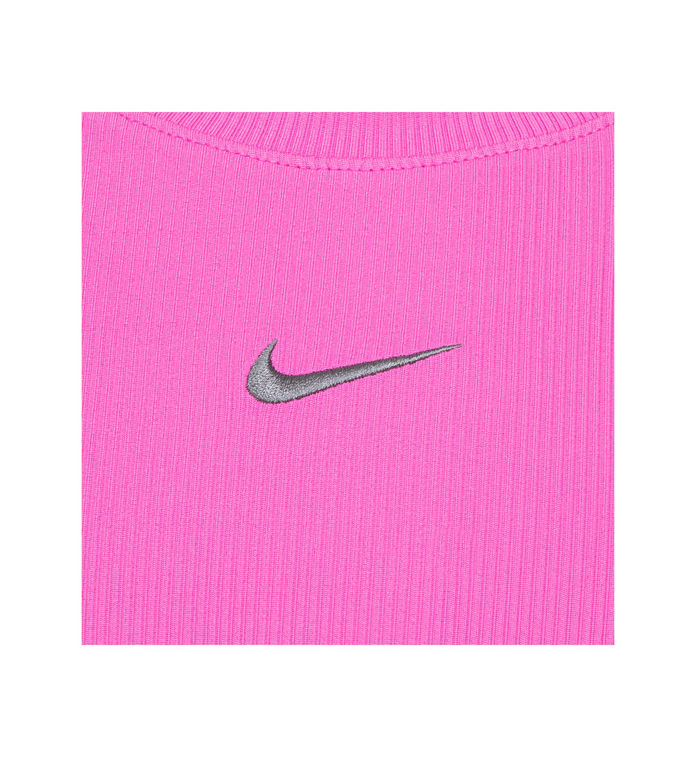 Toddler Girls Ribbed Dri Fit T-Shirt and Shorts Set