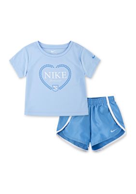Nike® Toddler Girls Interlock Dri Fit Shorts Set Belk
