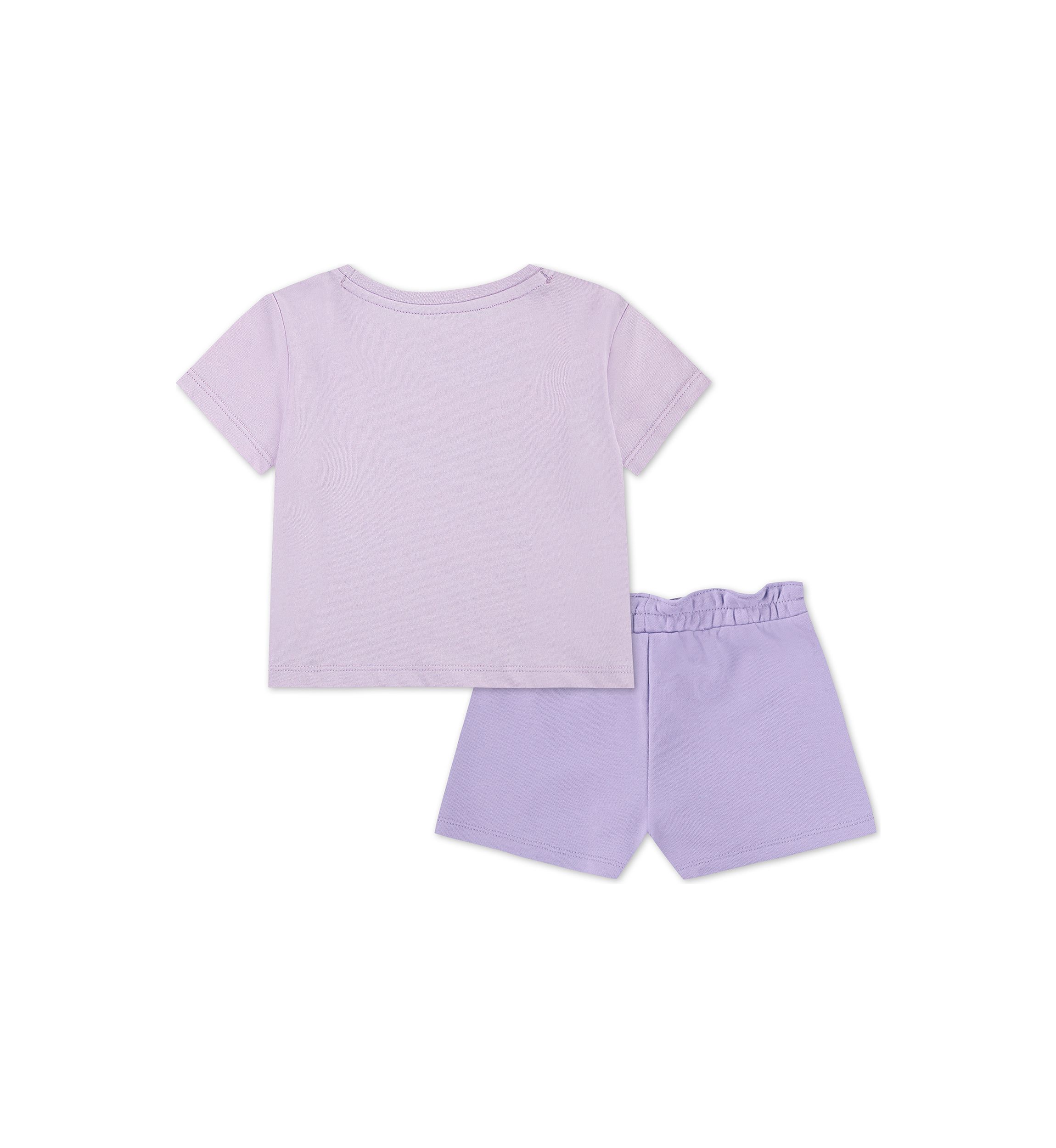 	  Toddler Girls Graphic Short Set 