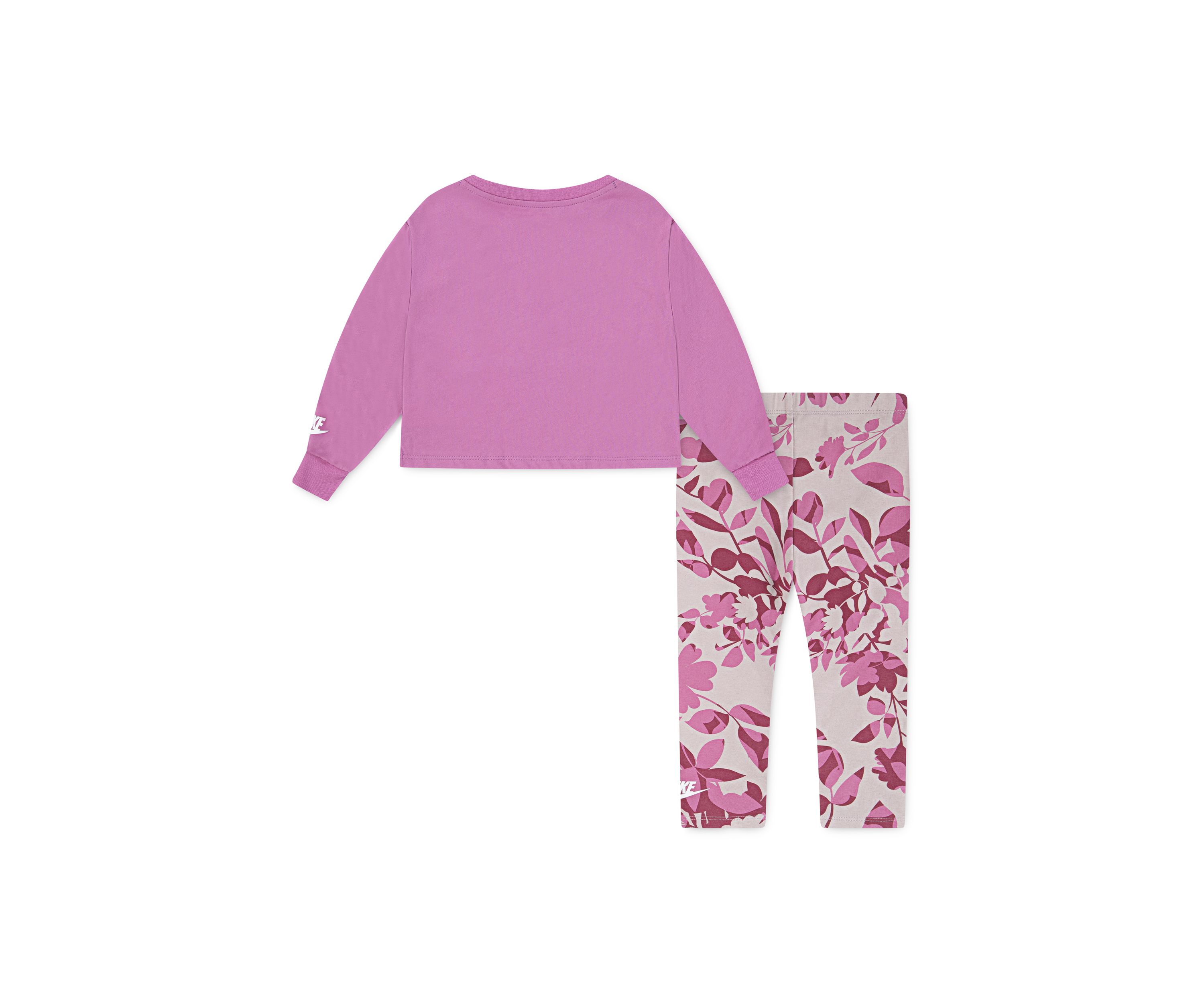 Toddler Girls Printed Club Long Sleeve Leggings Set