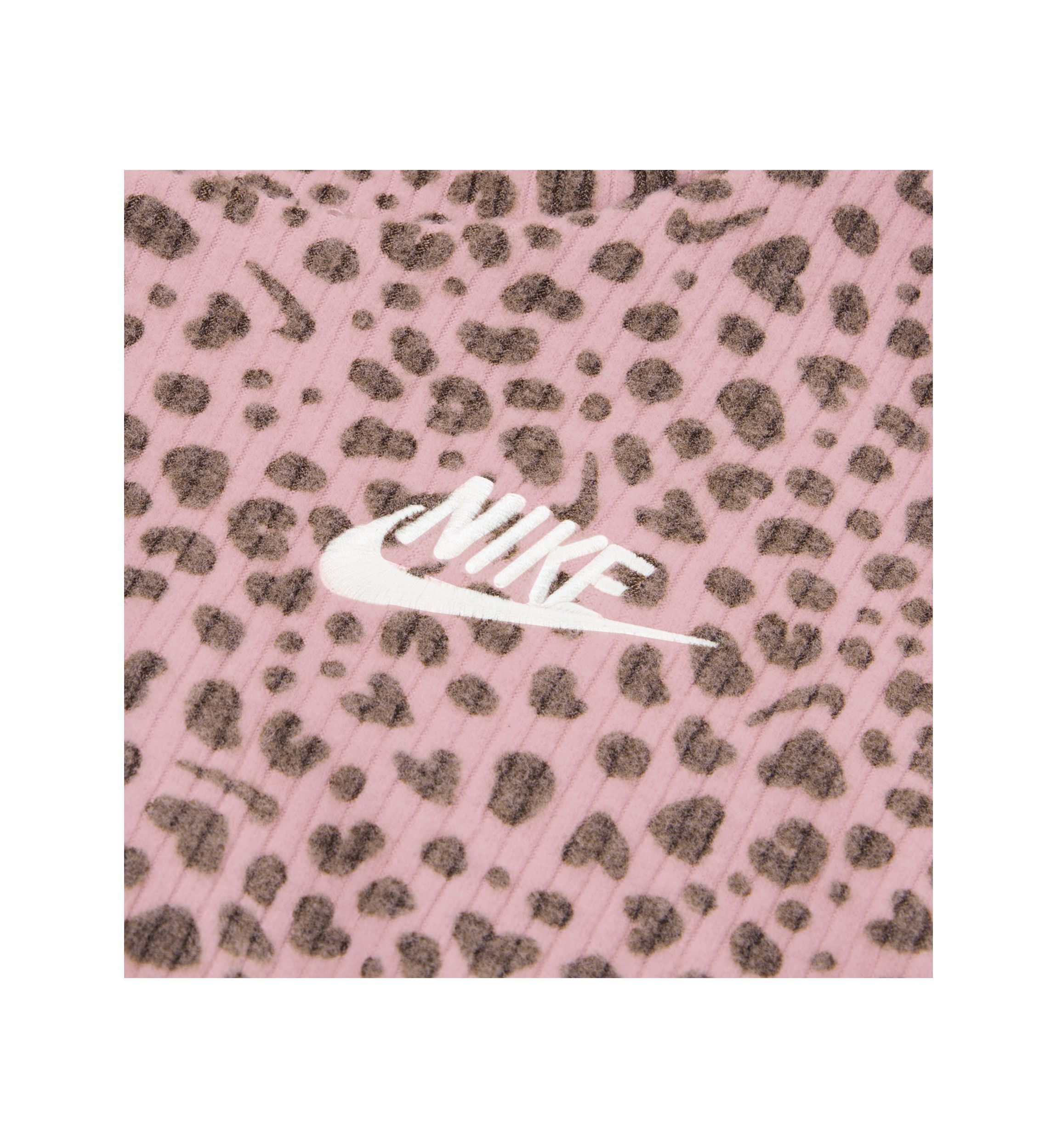 Toddler Girls Brushed Animal Print Ribbed Set 