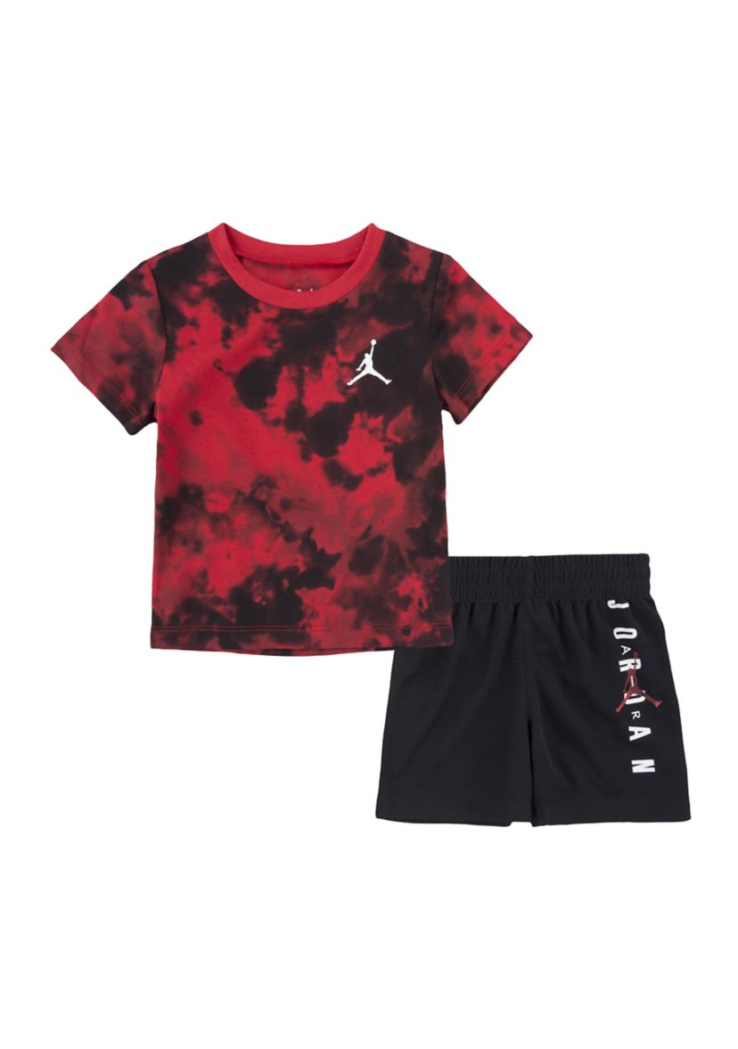 Baby Boys Jordan Smoke Dye Shorts Set