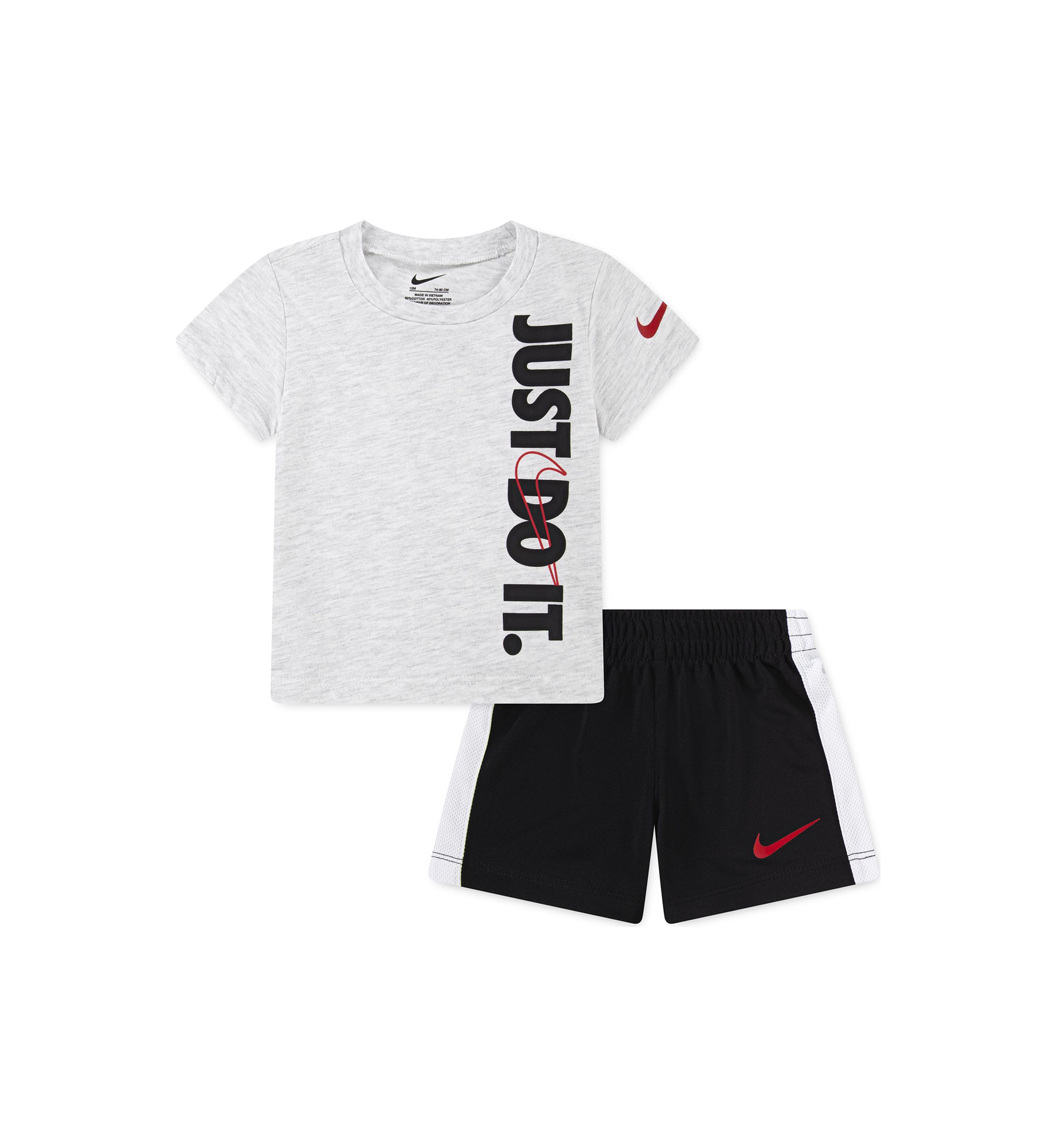 Baby Boys Graphic T-Shirt and Woven Shorts Set