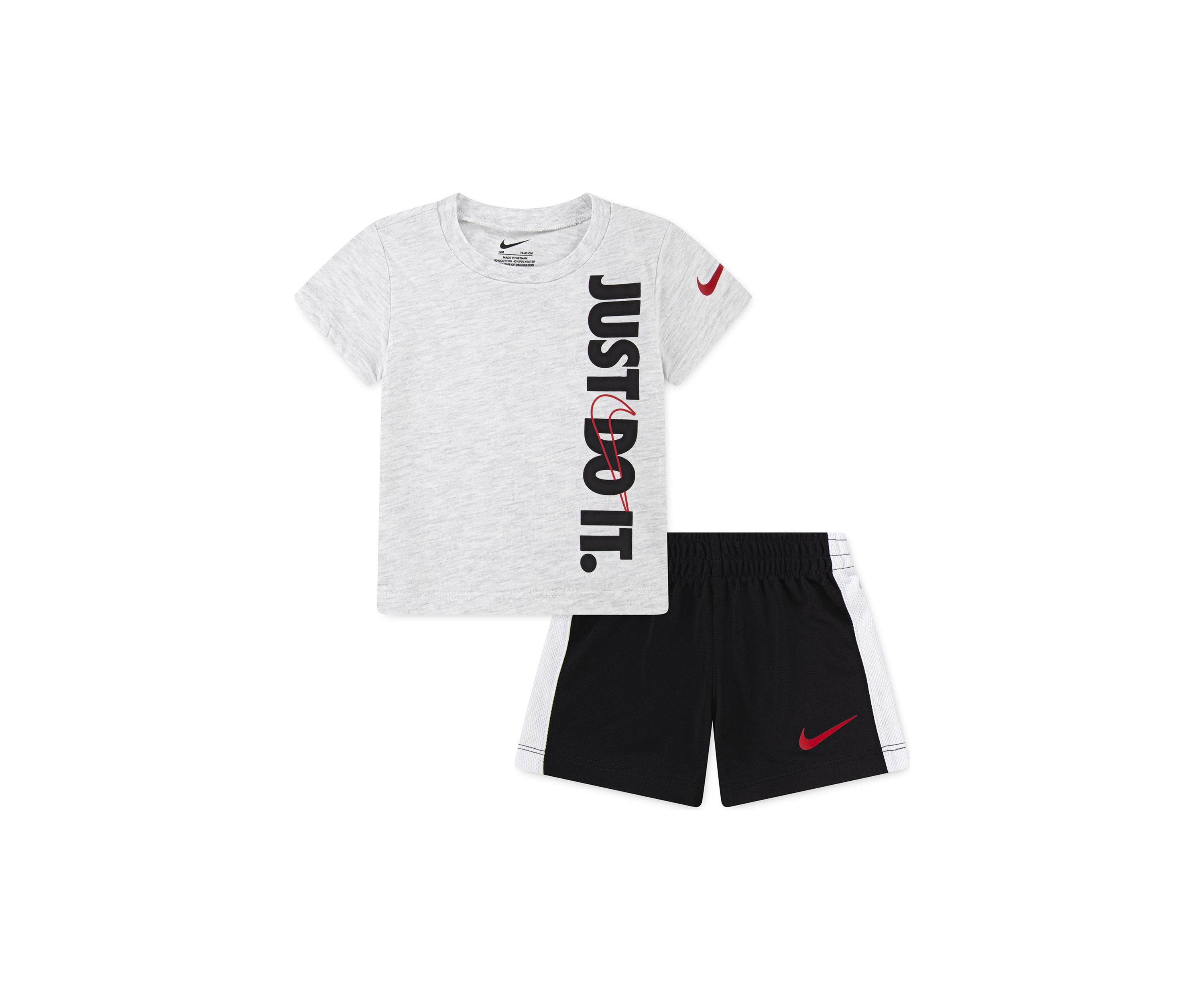 Baby Boys Graphic T-Shirt and Woven Shorts Set