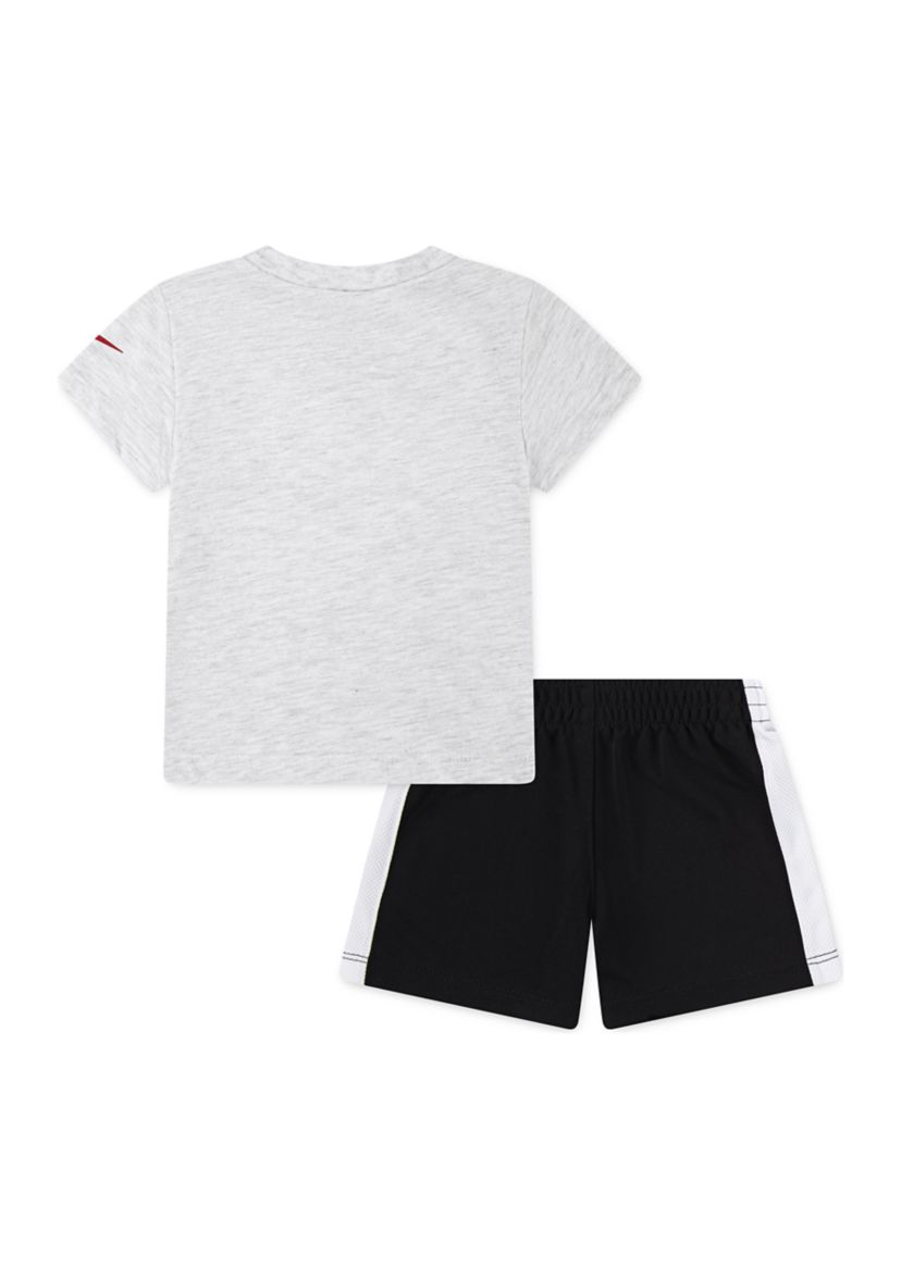 Baby Boys Graphic T-Shirt and Woven Shorts Set
