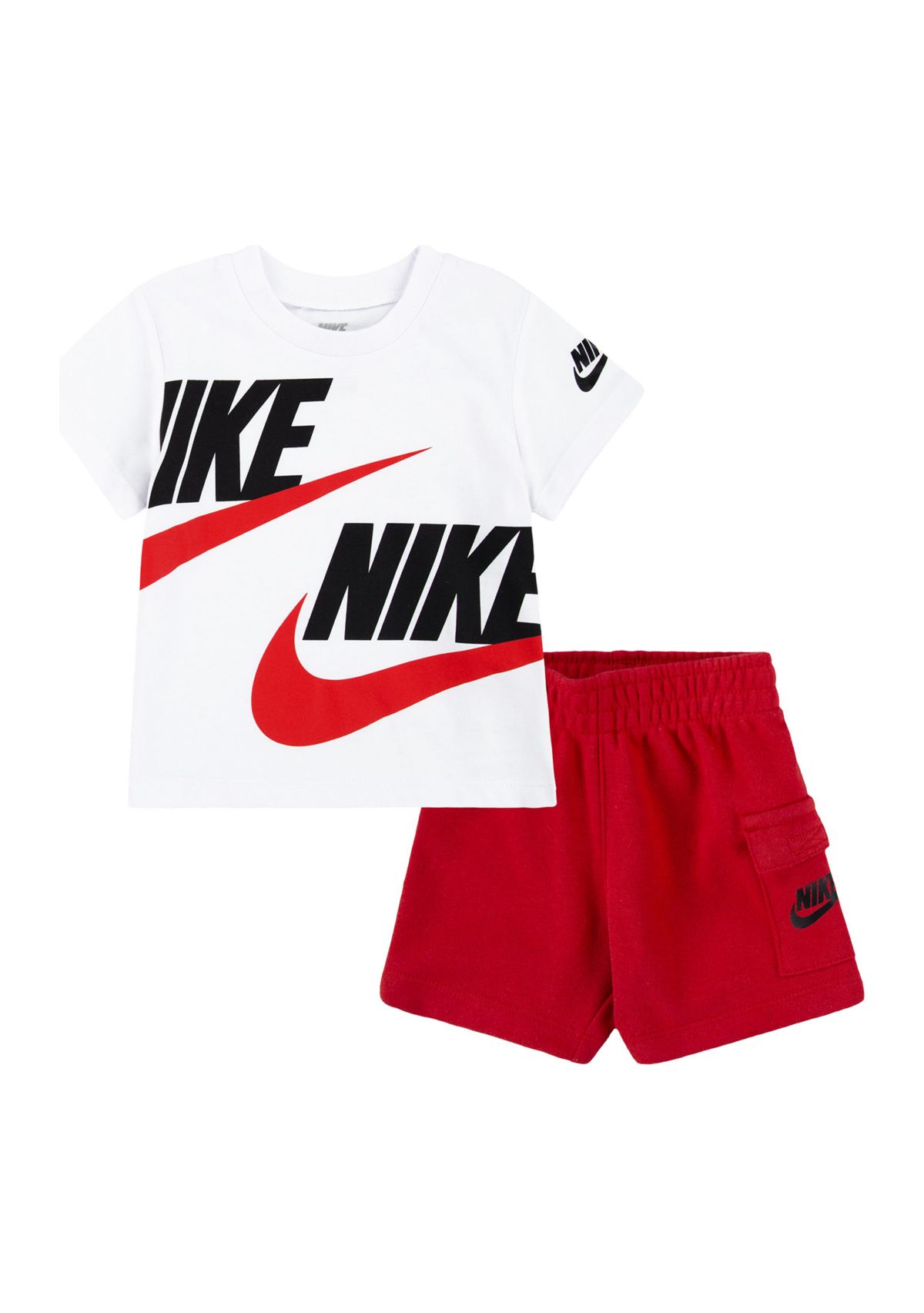Baby Boys Jersey Knit Top and Shorts Set