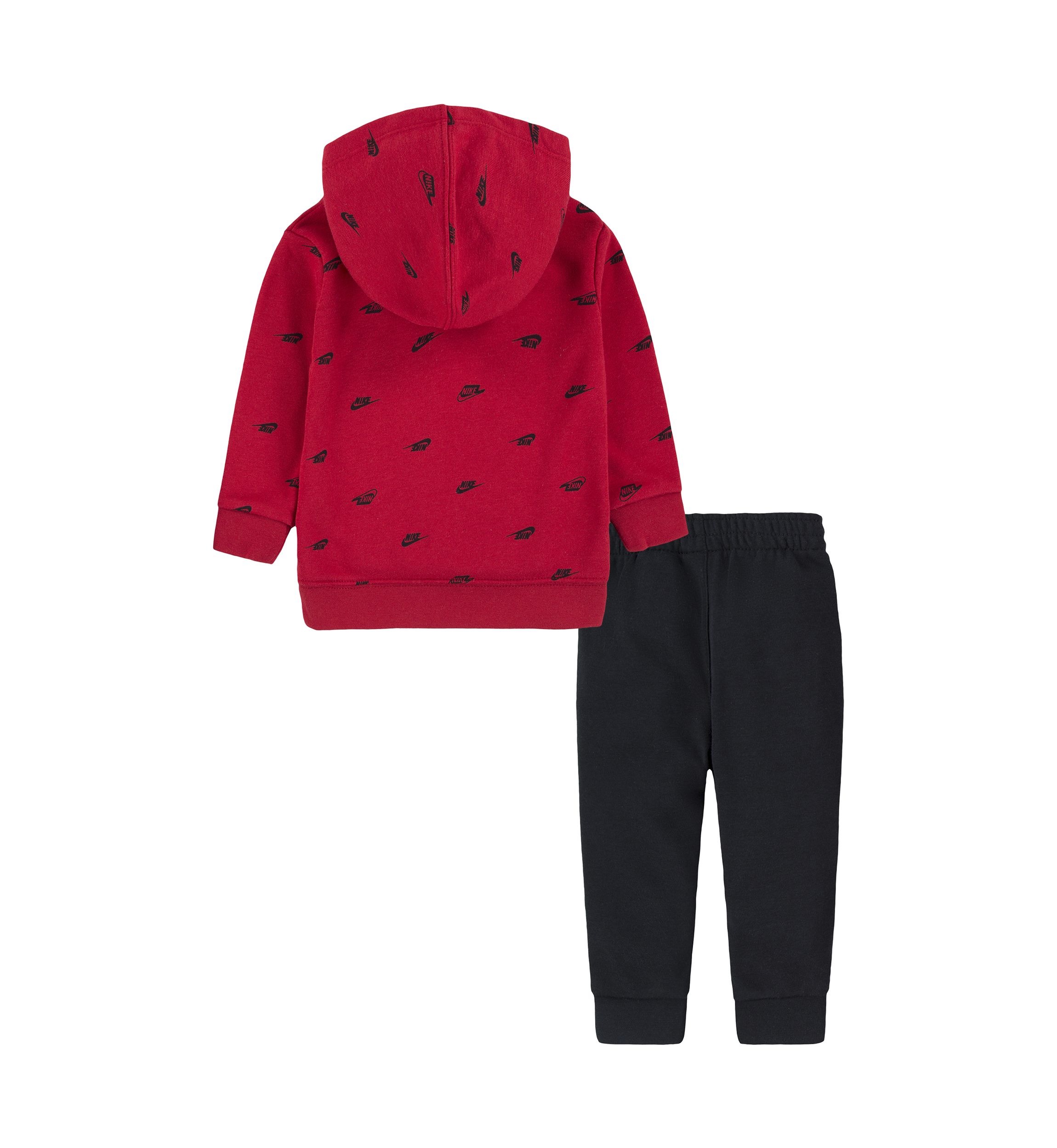 Baby Boys Club Allover Print Hoodie and Pants Set