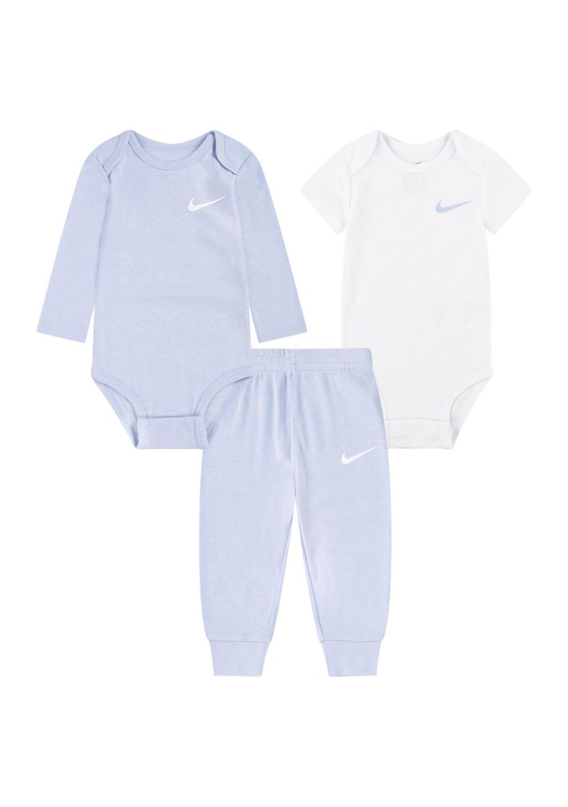Baby Girls 3 Piece Bodysuit and Pants Set
