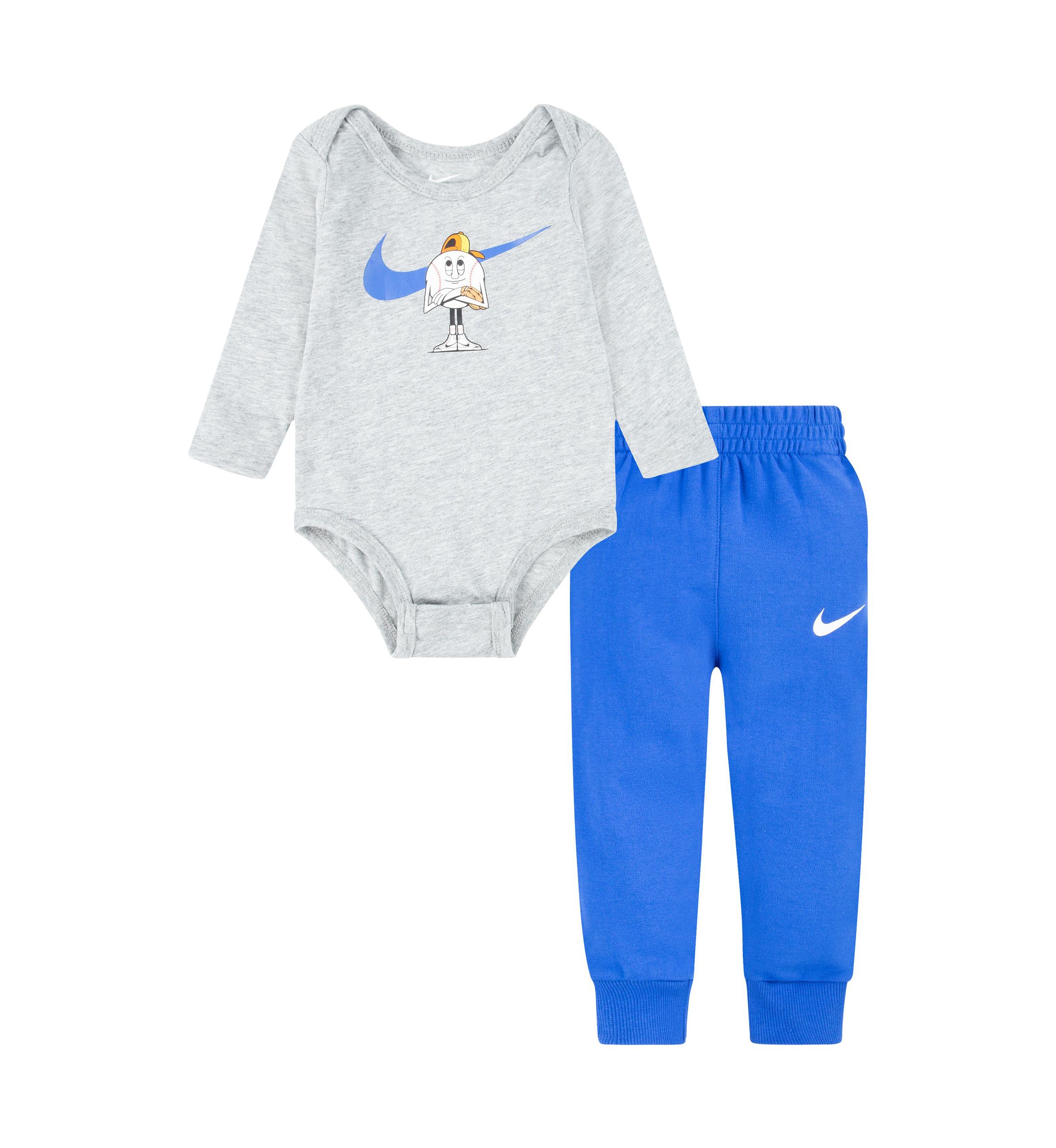 Baby Boys Baseball Bodysuit and Pants Set