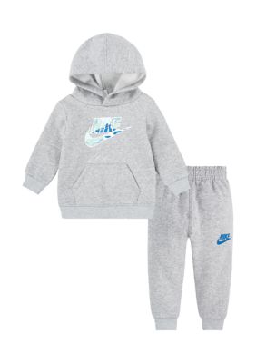 Kids' Nike Camo Futura Fleece Hoodie and Joggers Set