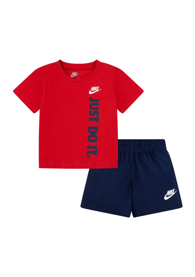 Baby Boys Jersey T-Shirt and Shorts Set
