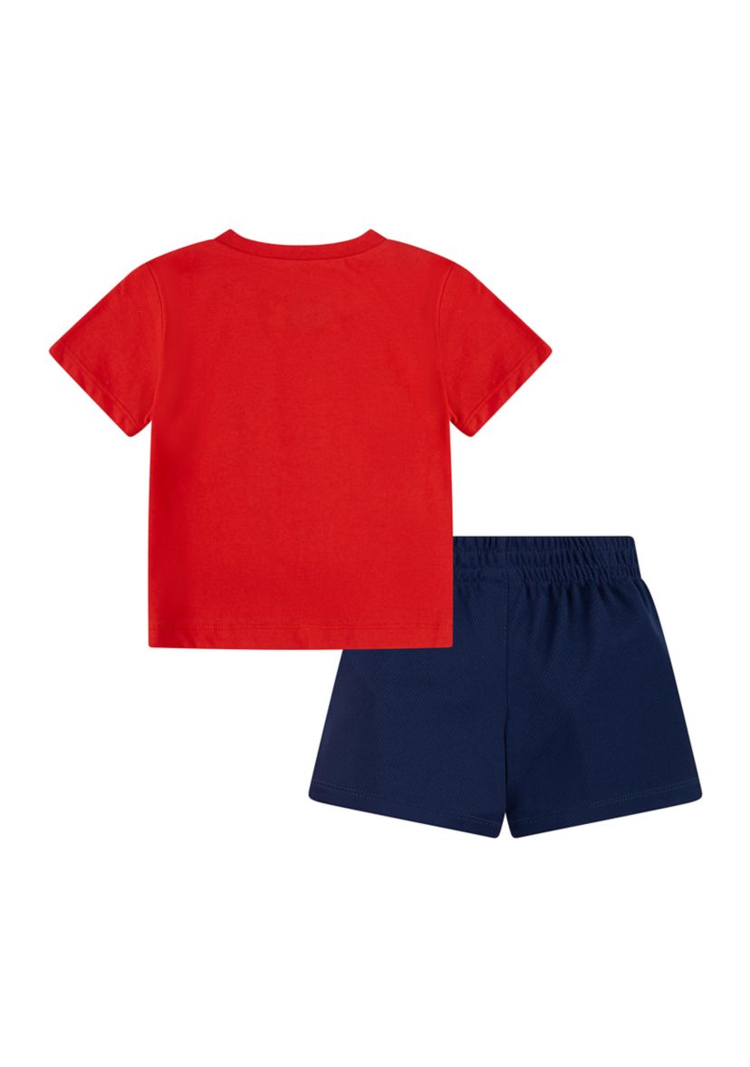 Baby Boys Jersey T-Shirt and Shorts Set