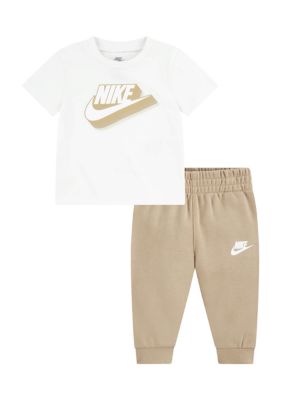 Baby Boys Short Sleeve Graphic T-Shirt and Joggers Set