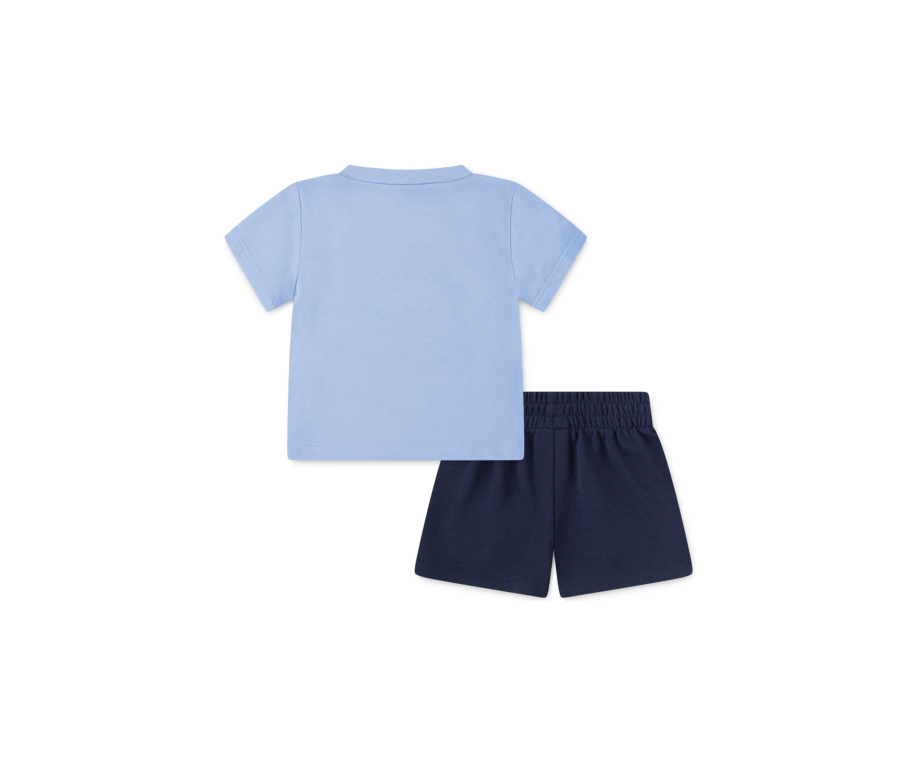 Baby Boys Graphic T-Shirt and French Terry Shorts Set