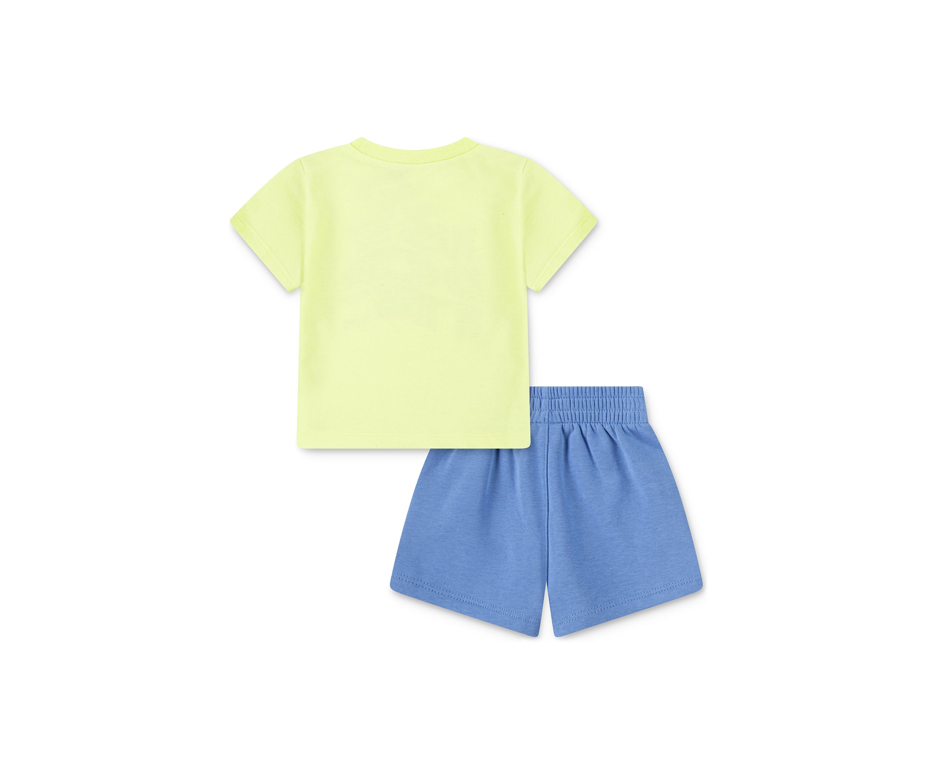 Baby Boys French Terry Graphic T-Shirt and Shorts Set