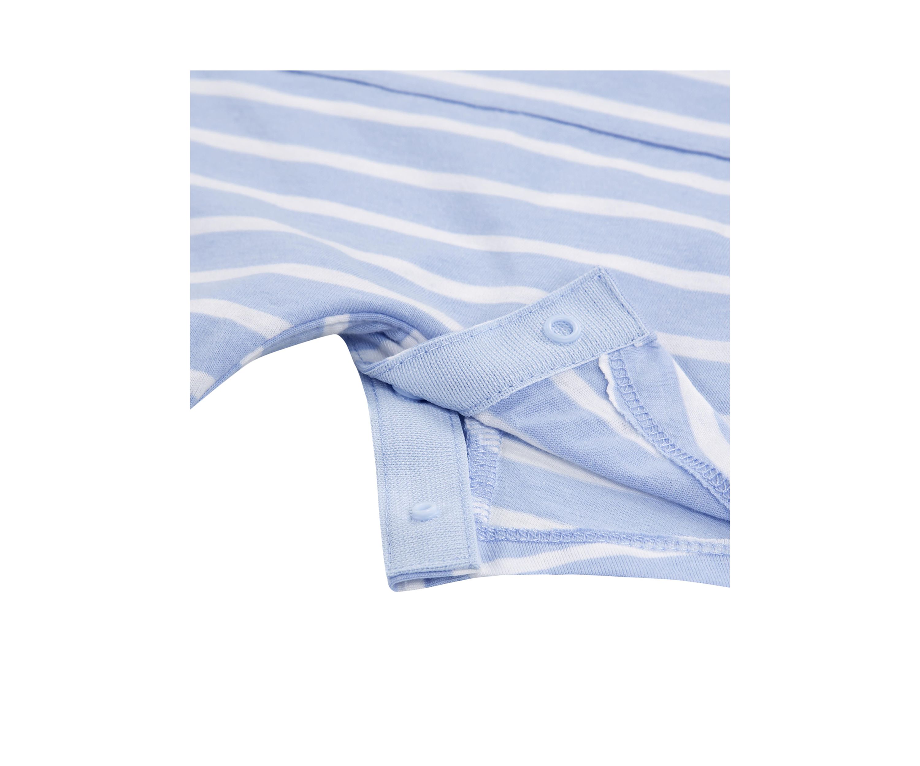 Baby Boys Striped One Piece Jumpsuit 