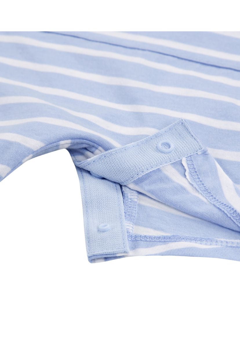 Baby Boys Striped One Piece Jumpsuit 