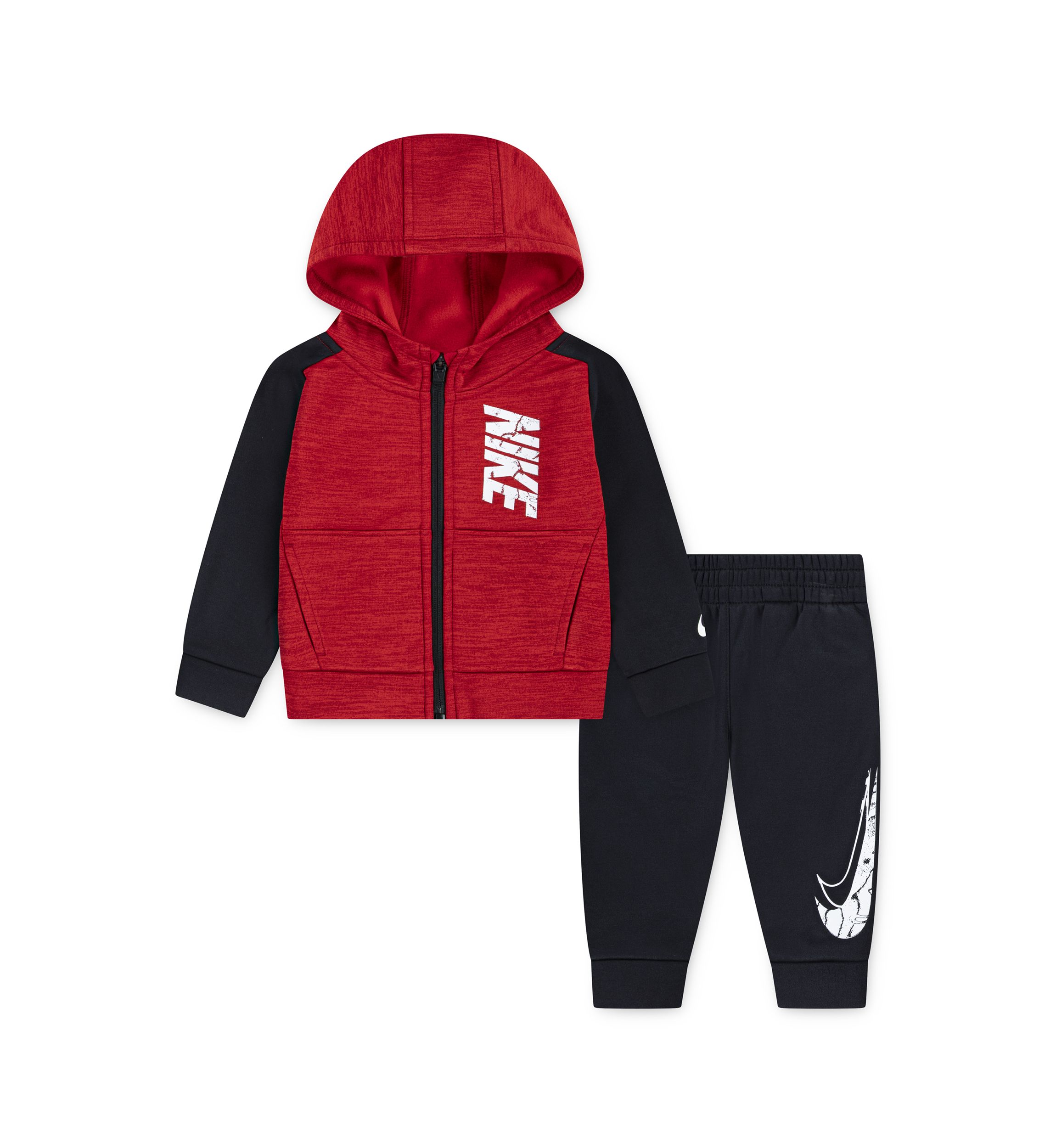 Baby Boys Full Zip Logo Hoodie and Joggers Set