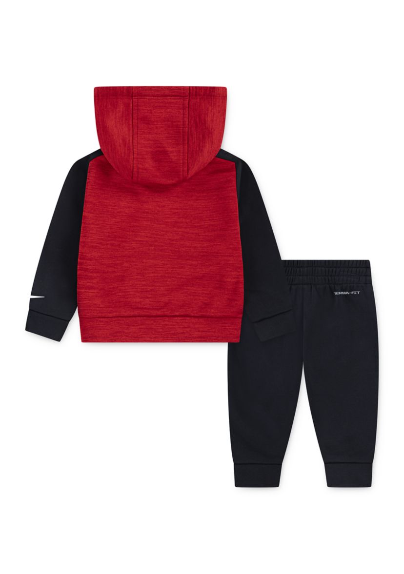 Baby Boys Full Zip Logo Hoodie and Joggers Set