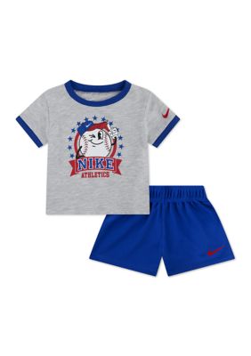 Nike Baby Boys Baseball Graphic T-Shirt and Shorts Set