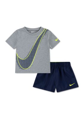 Nike Baby Boys Graphic T-Shirt and Shorts Set, 18 Months