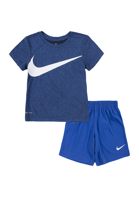 Nike® Toddler Boys Dri Fit Drop Sets Shorts