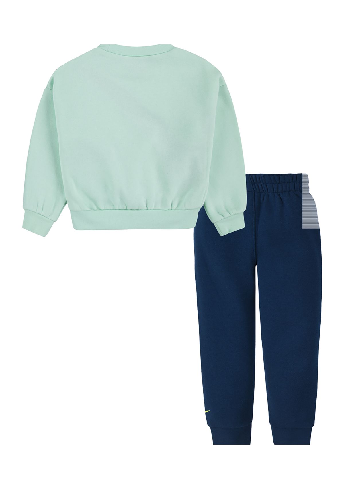 Toddler Boys Long Sleeve Swoosh Fleece Set