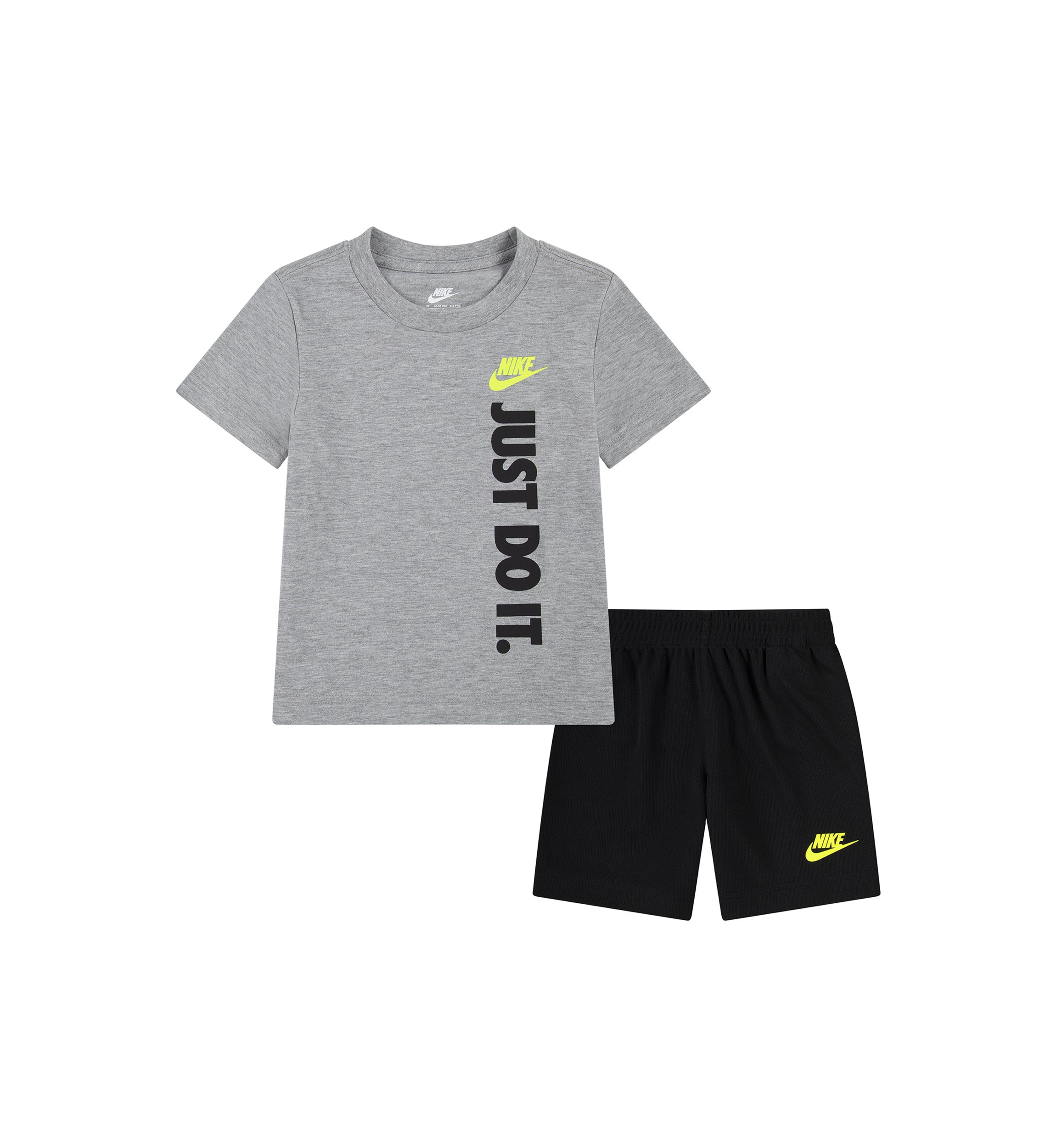 Toddler Boys Graphic French Terry T-Shirt and Shorts Set