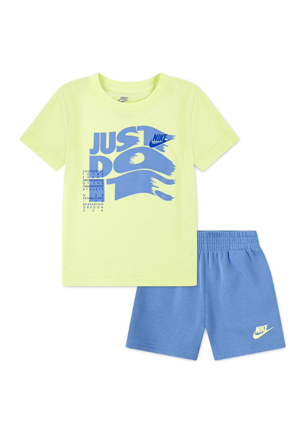 Toddler Boys French Terry Graphic T-Shirt and Shorts Set