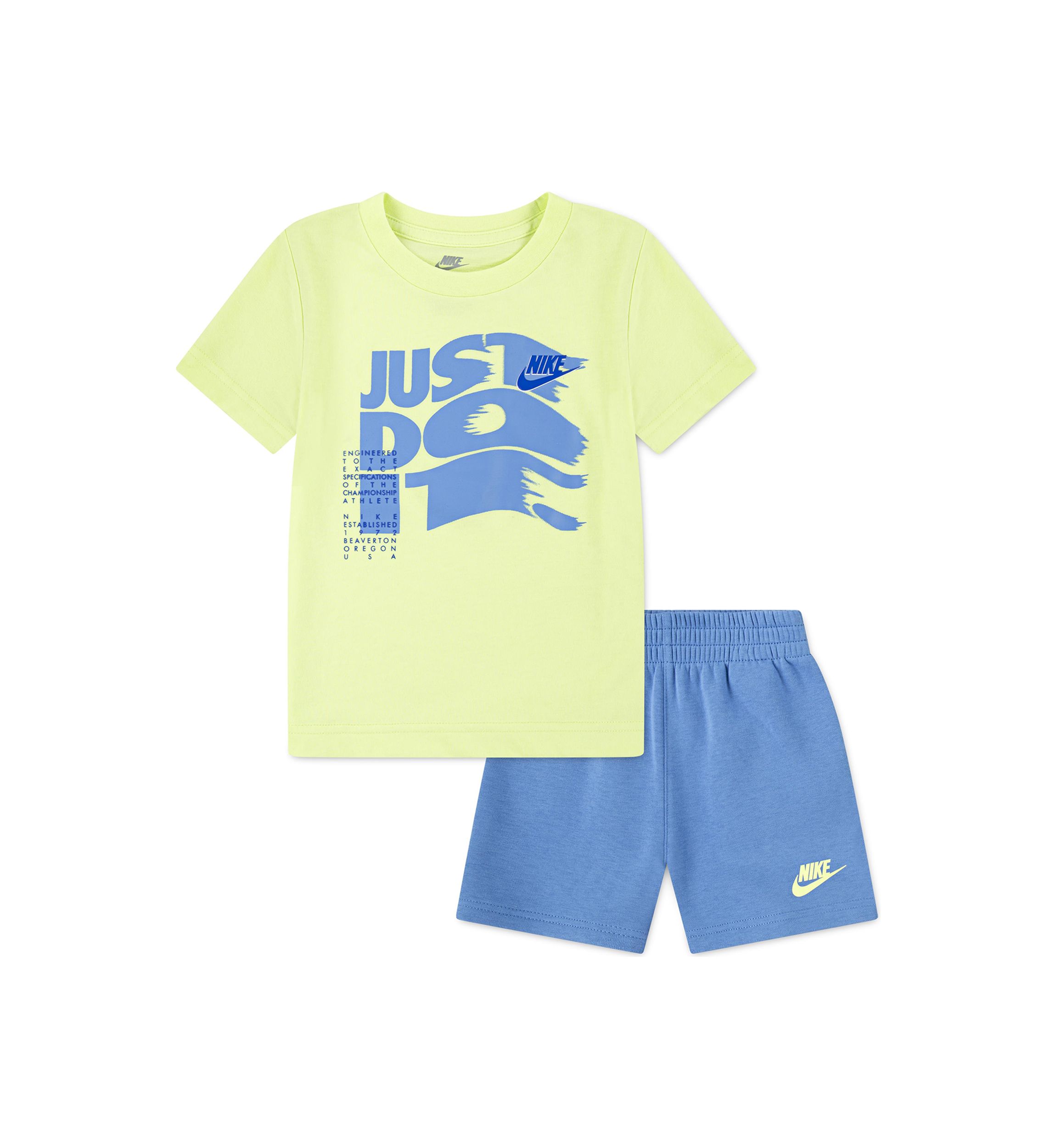 Toddler Boys French Terry Graphic T-Shirt and Shorts Set