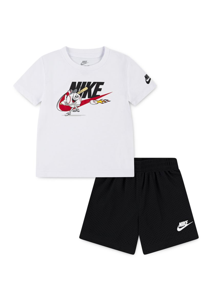 Toddler Boys Baseball Graphic Set