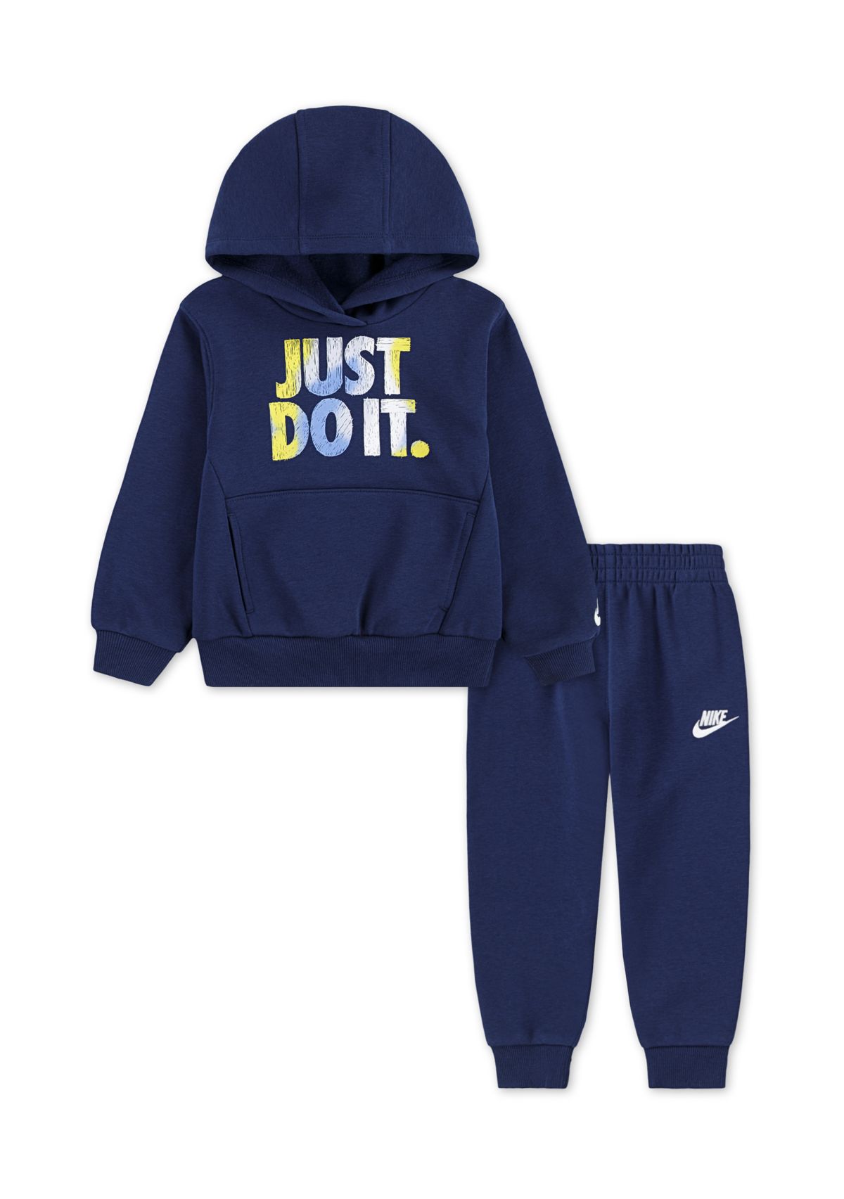 Toddler Boys Just Do It Graphic Hoodie and Joggers Set