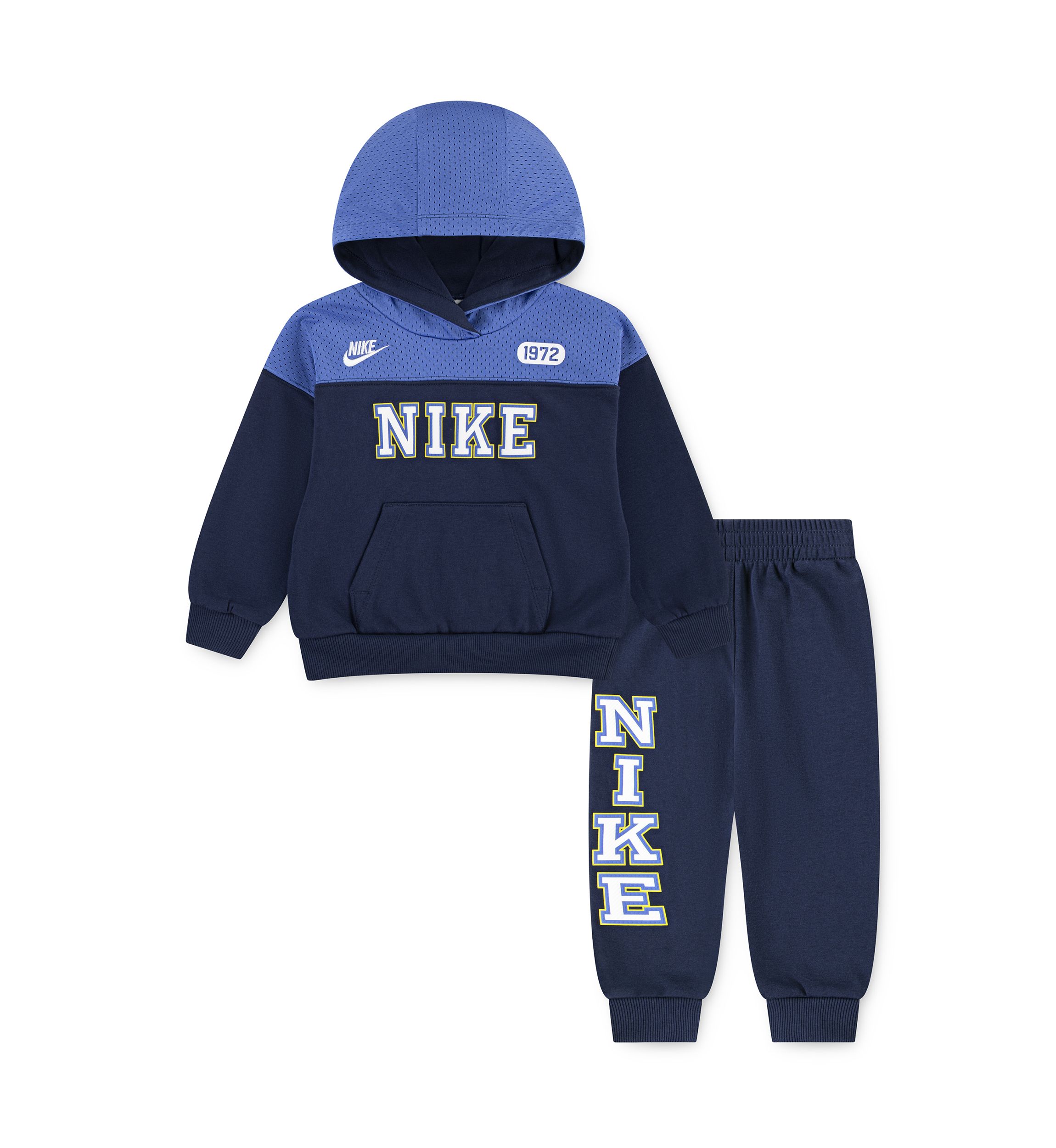 Toddler Boys Color Blocked Hoodie and Joggers Set