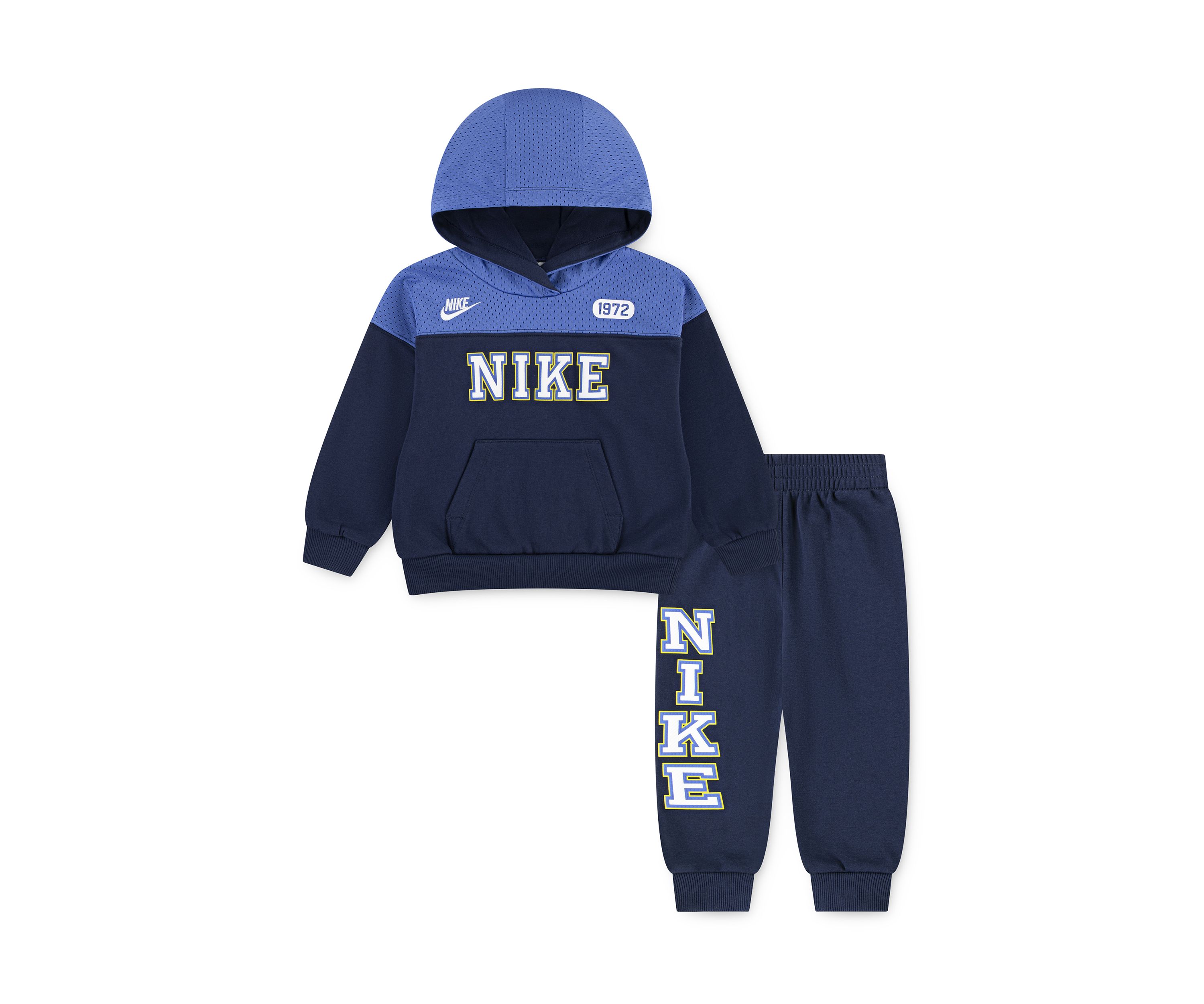 Toddler Boys Color Blocked Hoodie and Joggers Set