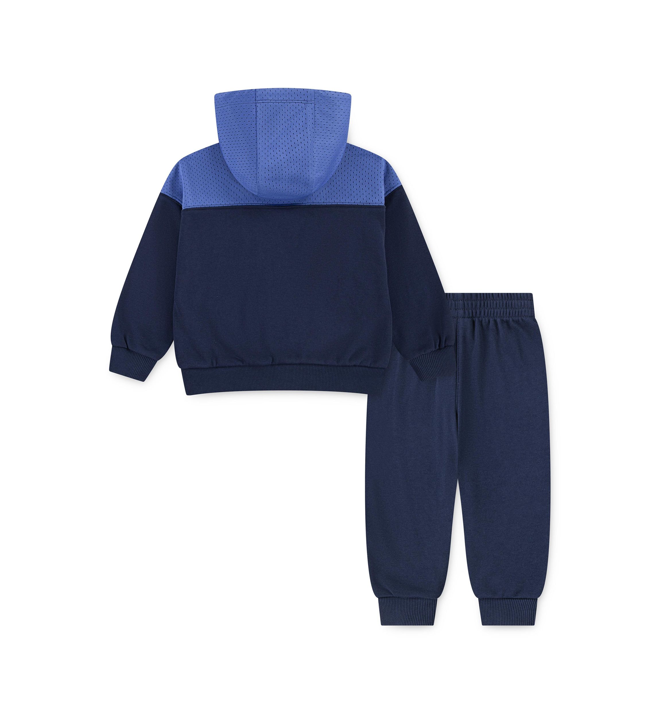 Toddler Boys Color Blocked Hoodie and Joggers Set