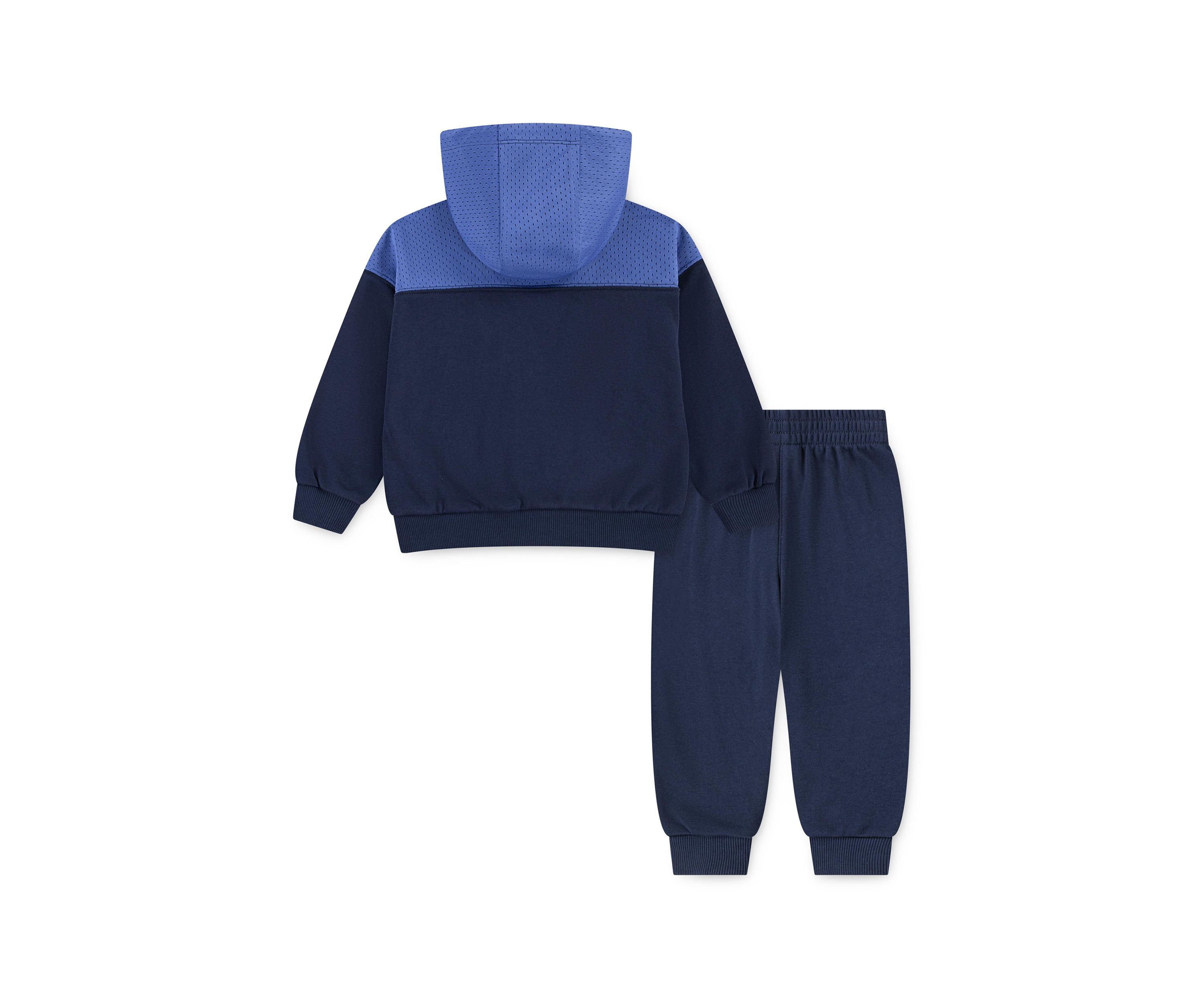 Toddler Boys Color Blocked Hoodie and Joggers Set