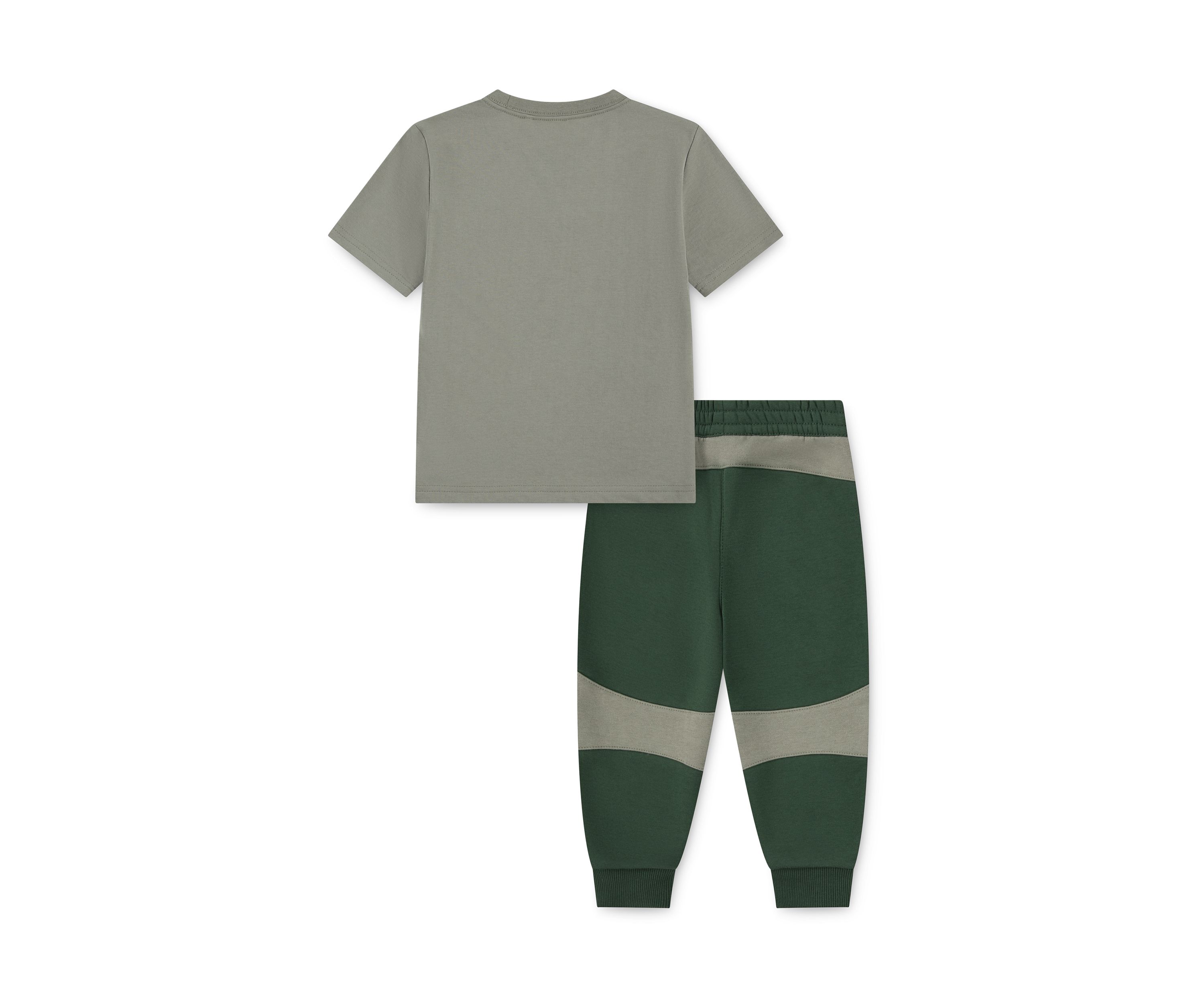 Toddler Boys Short Sleeve T-Shirt and Jogger Pants Set