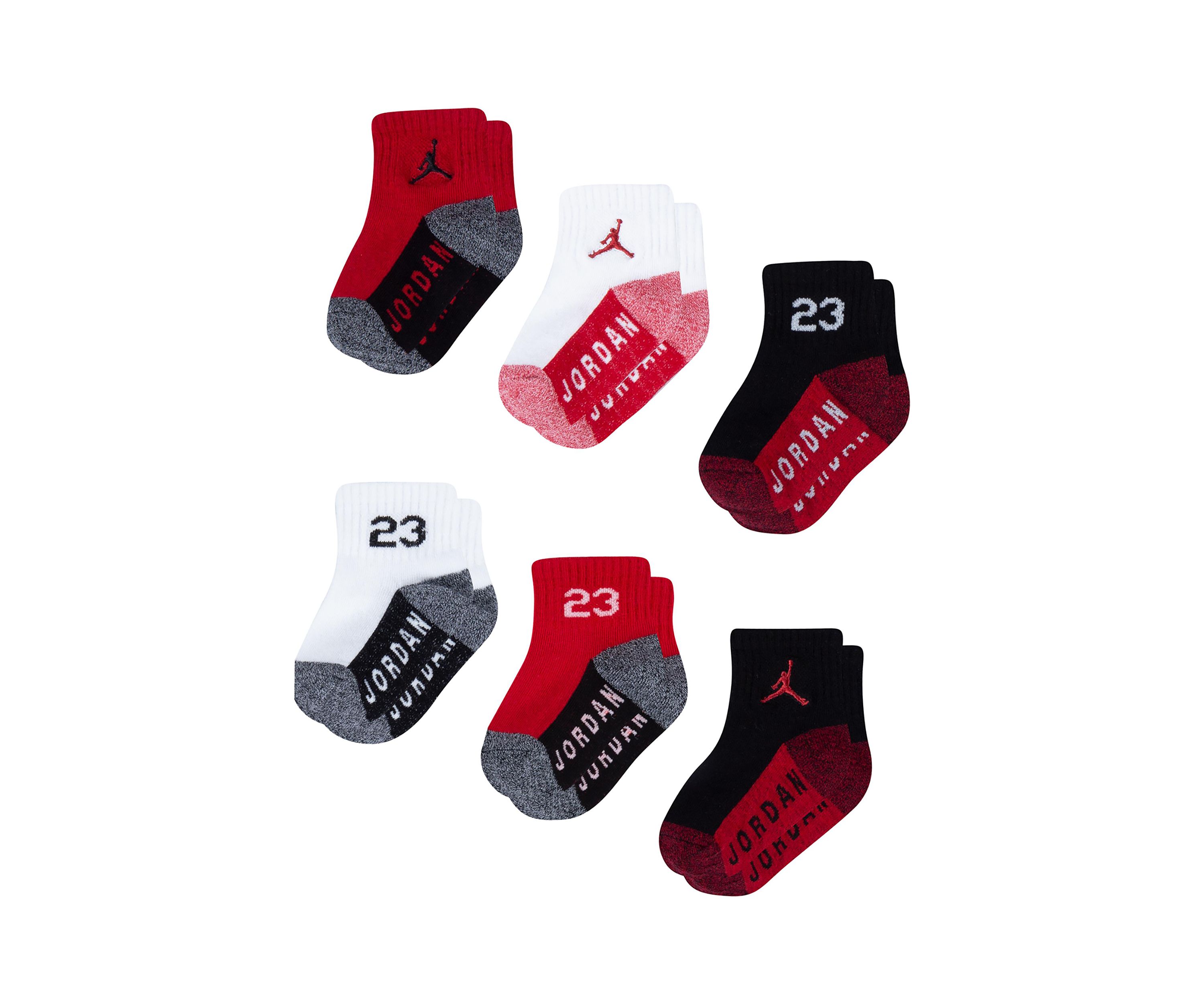 Baby Boys 6-Pack of Jordan Socks 
