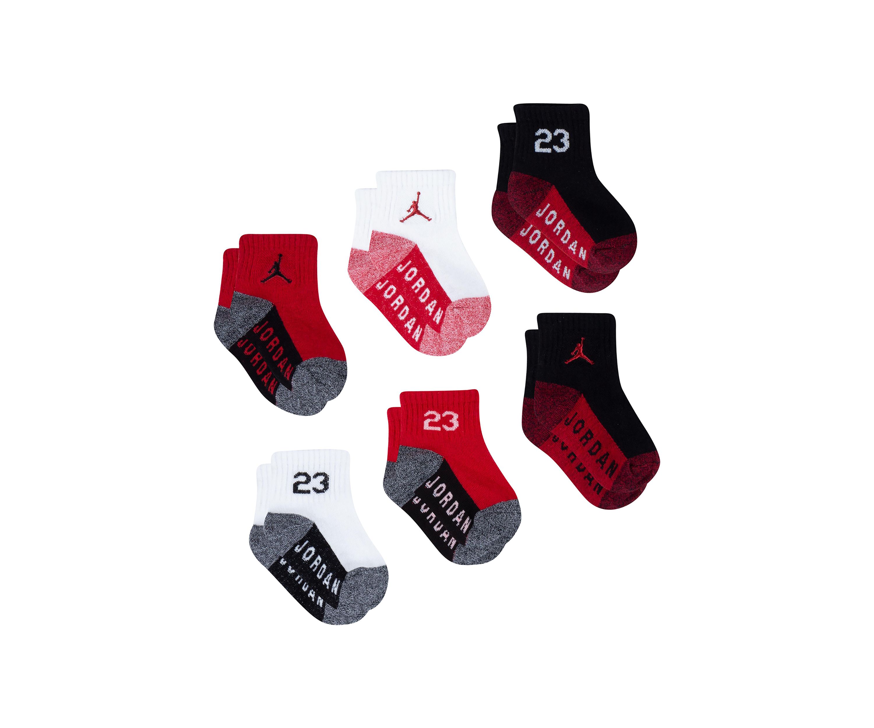 Baby Boys 6-Pack of Jordan Socks 
