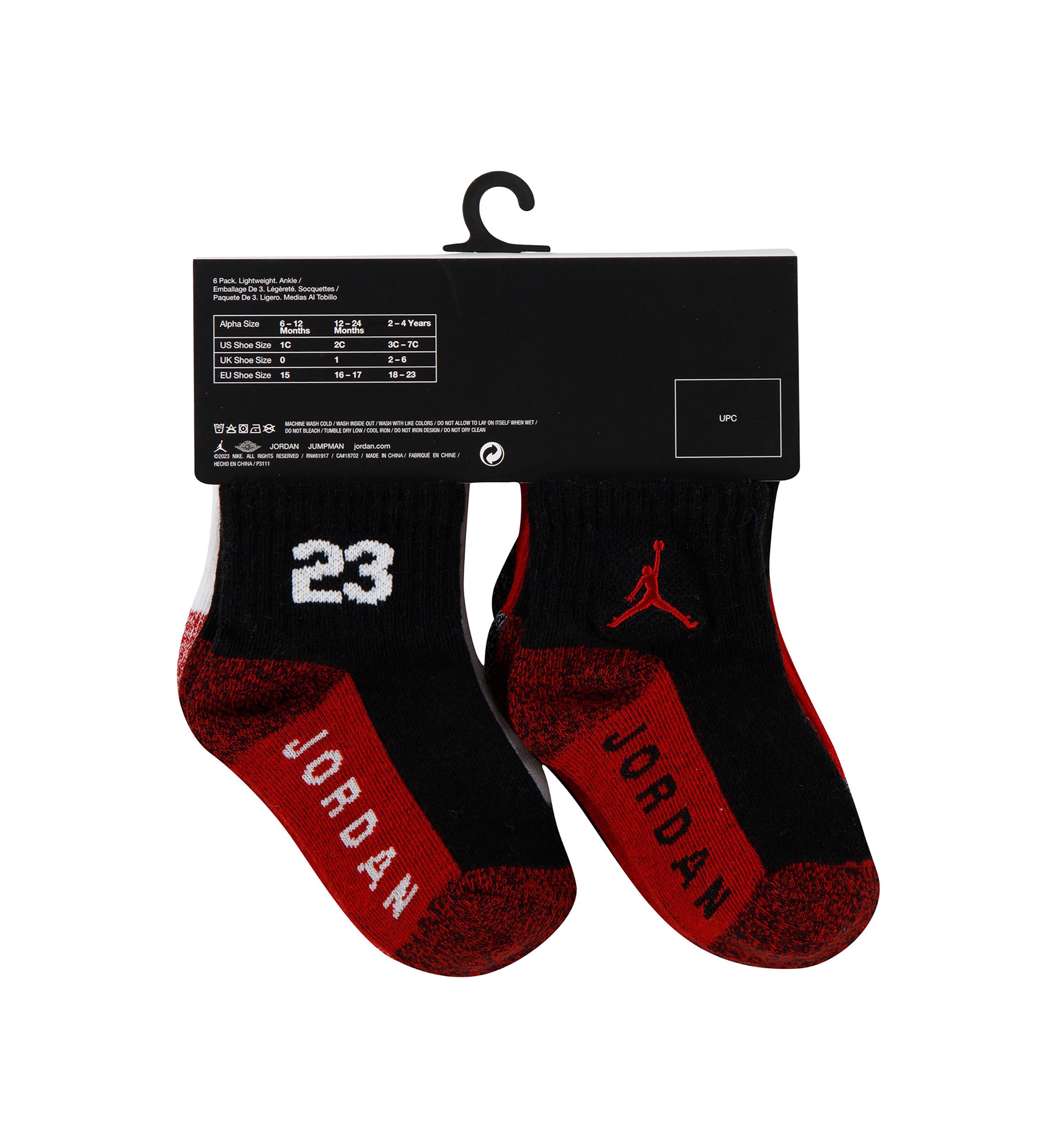 Baby Boys 6-Pack of Jordan Socks 